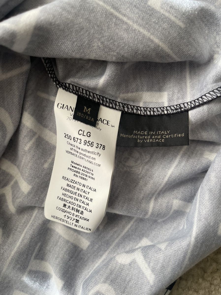 Kith × Versace Kith x Versace Monogram Tricot Crewneck Size US M / EU 48-50 / 2 - 3 Thumbnail
