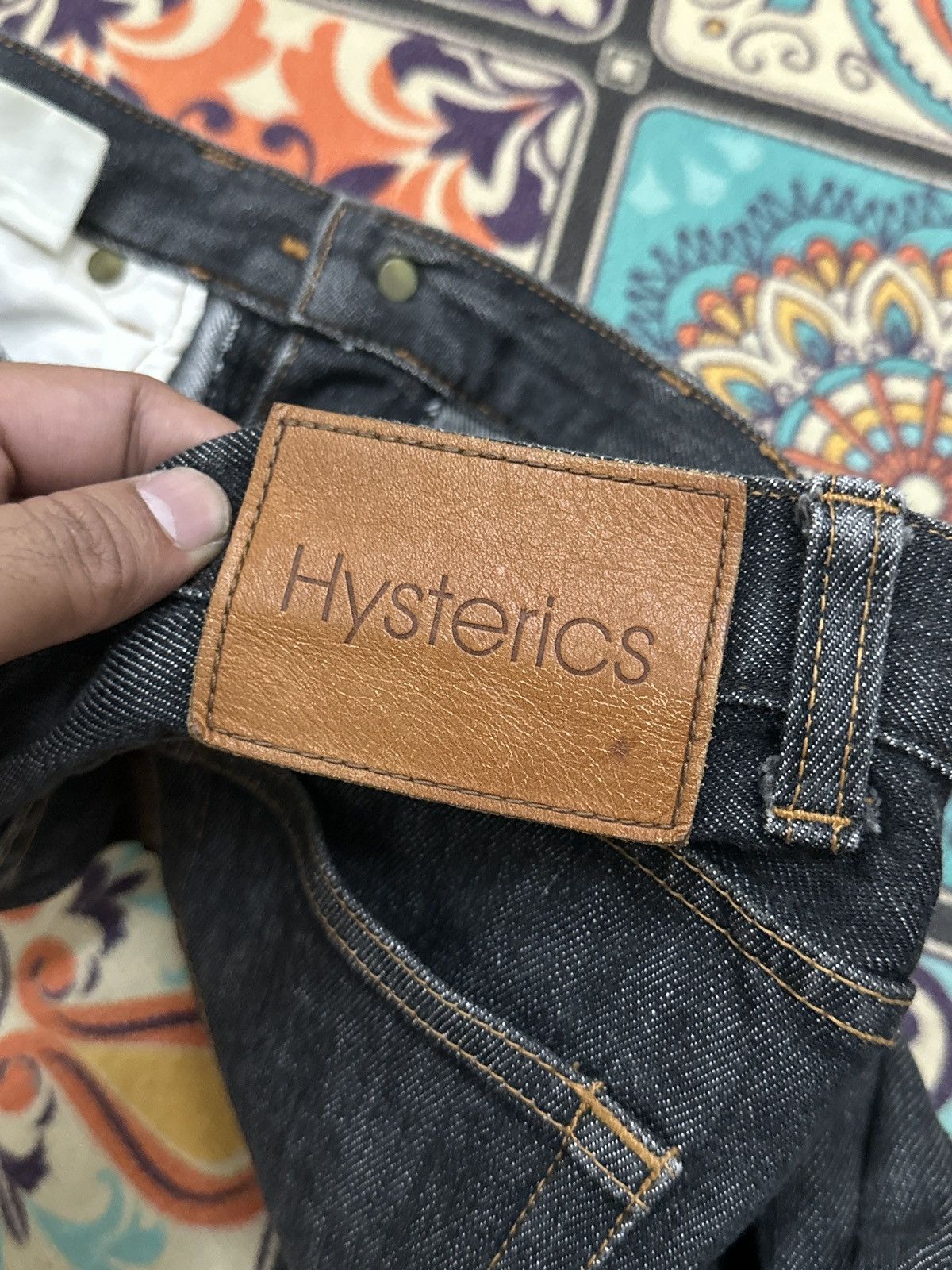 Hysteric Glamour Hysteric Glamour Japan Black Flare Denim Size US 28 / EU 44 - 9 Thumbnail