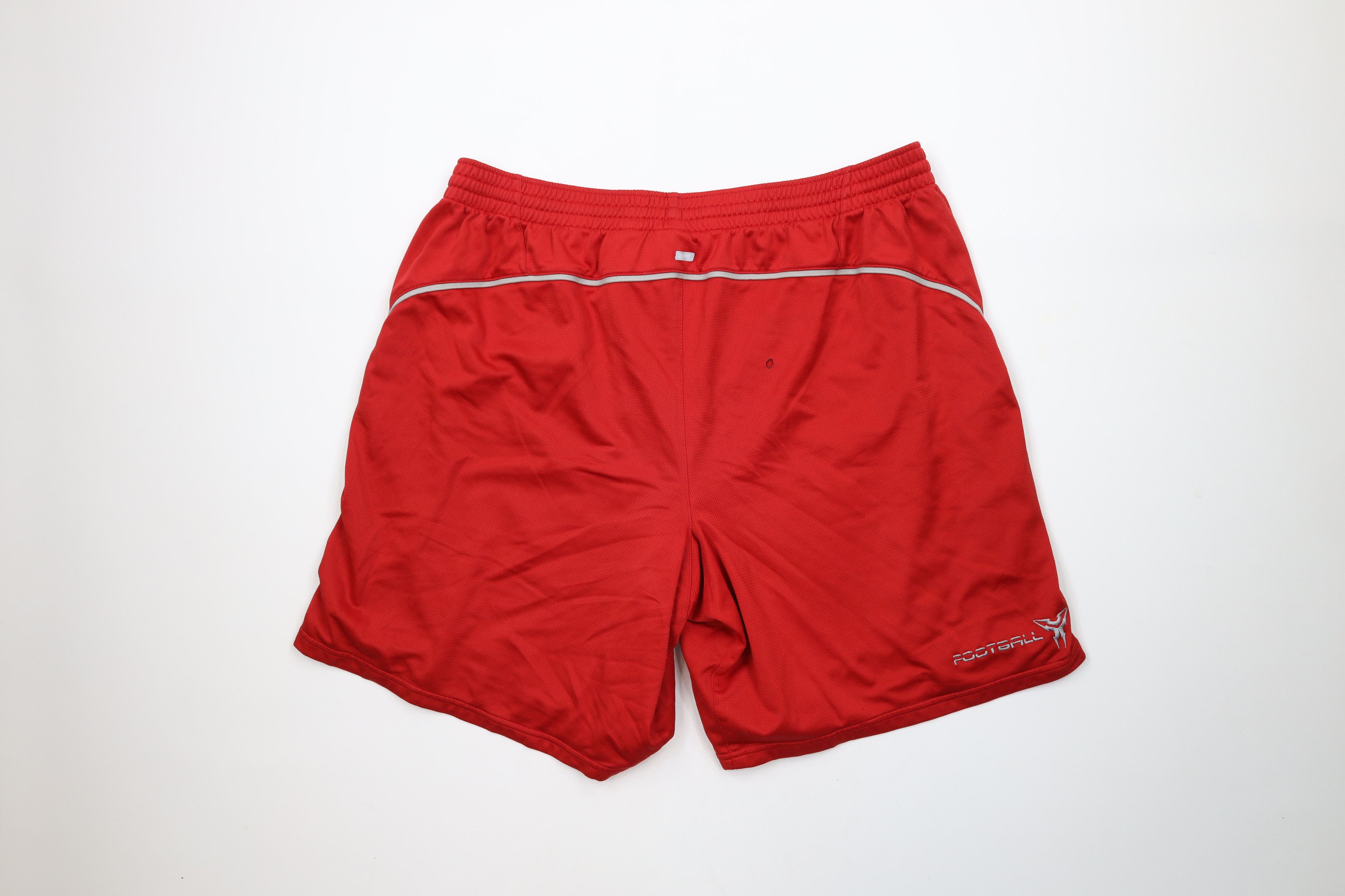 Nike × Vintage Vintage Nike Football Mini Swoosh Above Knee Shorts Red Size US 38 / EU 54 - 9 Thumbnail