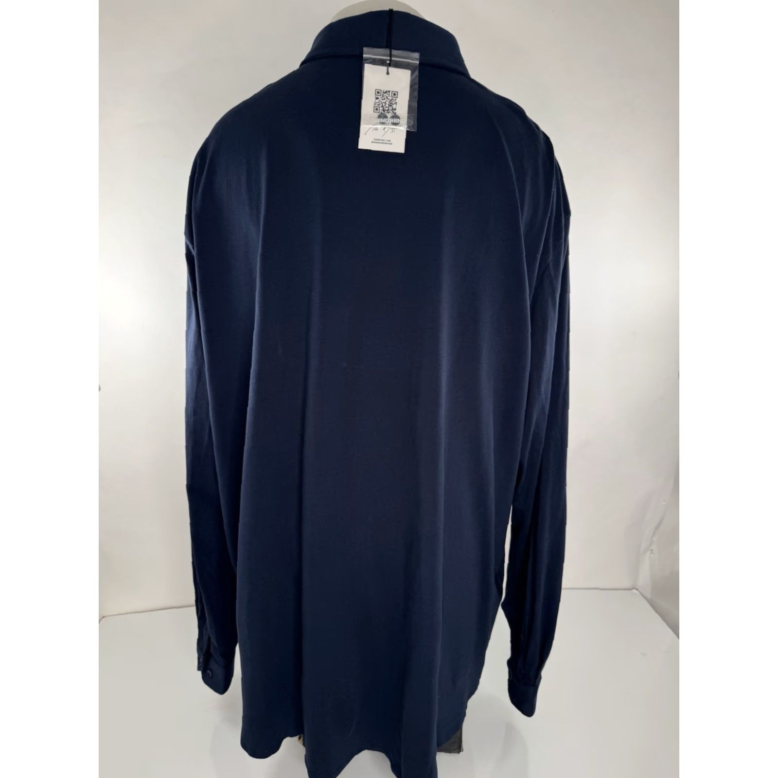 Vintage ONEBONE Shirt Big & Tall Adults Size 4 Blue Long Sleeve Button-Up Size US S / EU 44-46 / 1 - 3 Thumbnail