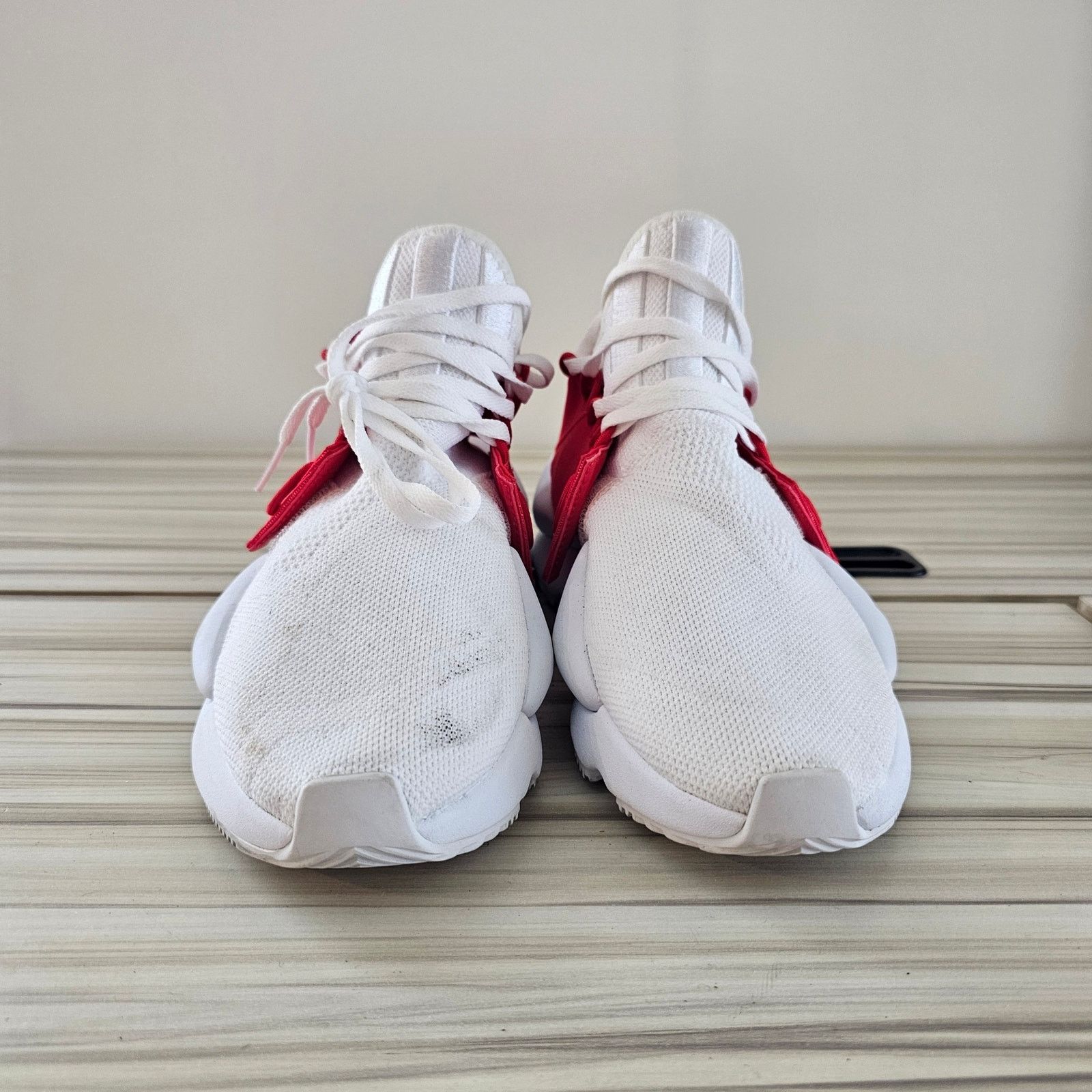 Adidas Y-3 Kaiwa Knit Cloud White Red Size