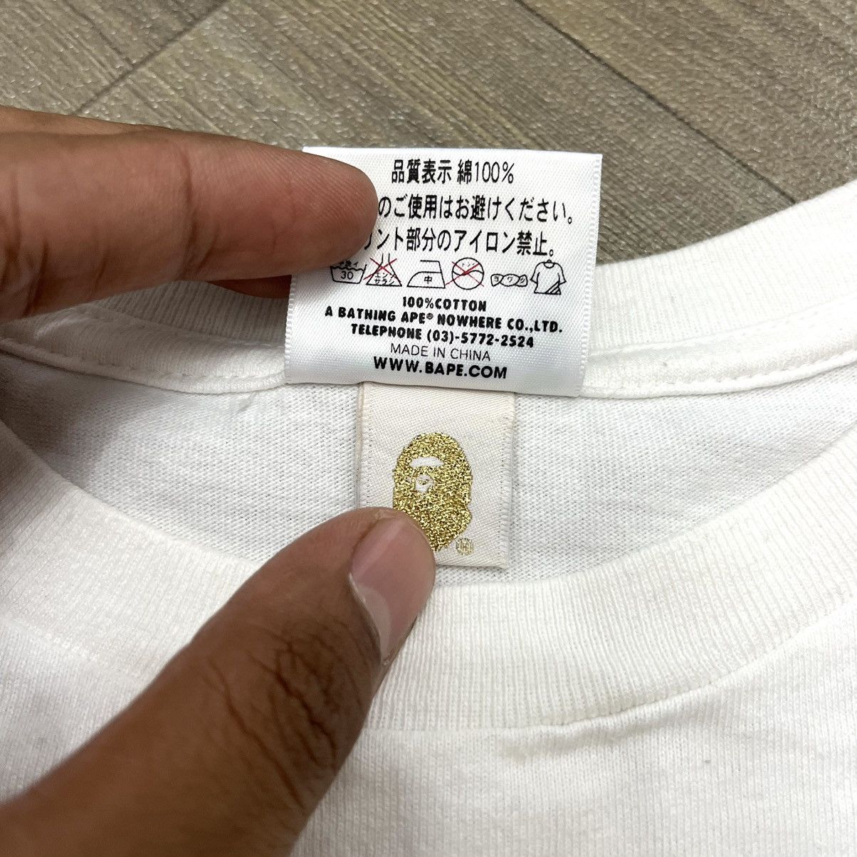Bape Vintage Bape ABathing Ape Dinosaurs White Tee Size S / US 4 / IT 40 - 6 Thumbnail