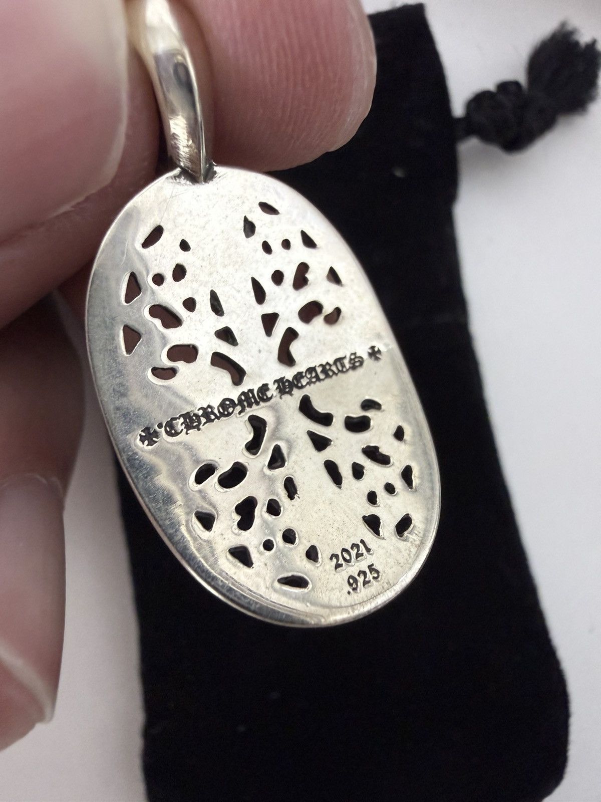 Chrome Hearts Classic Oval Pendant Size ONE SIZE - 2 Thumbnail