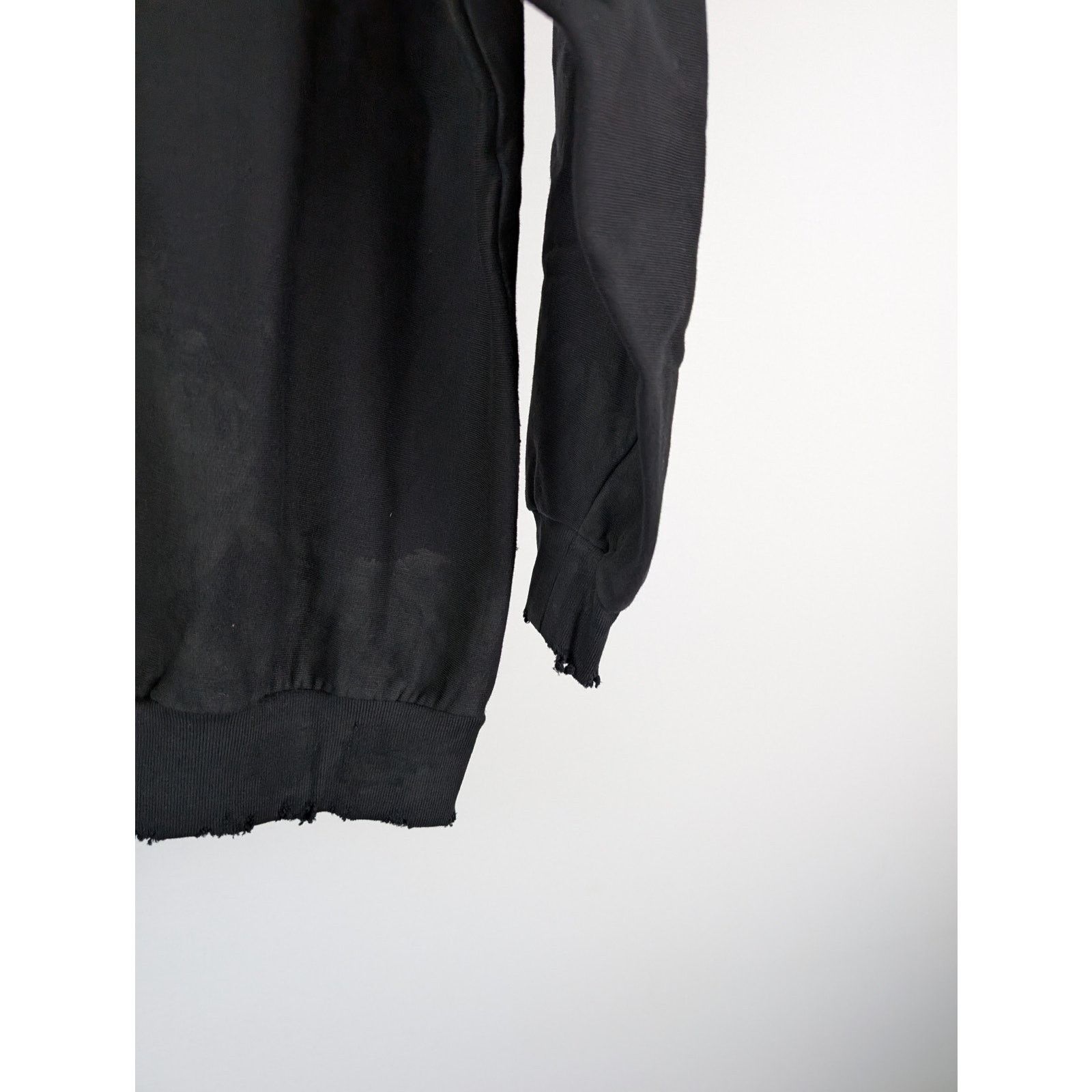 Balenciaga o1rshd1 Gaffer Med Moll Small Fit Zip up Hoodie Black Size US S / EU 44-46 / 1 - 10 Thumbnail