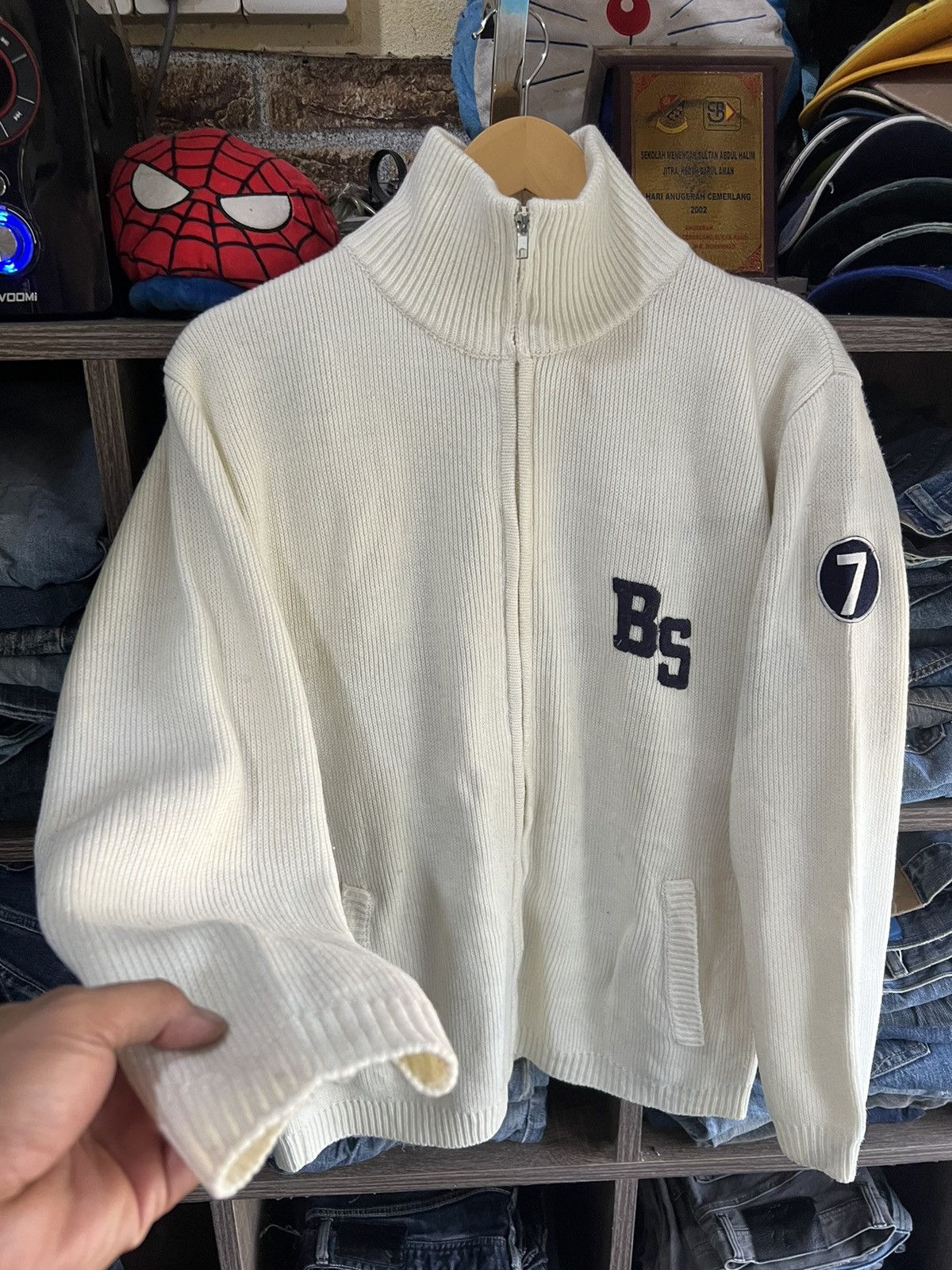 Japanese Brand 🔥Danbury Fuky Boy Knit Zipper Jacket Size US S / EU 44-46 / 1 - 9 Thumbnail