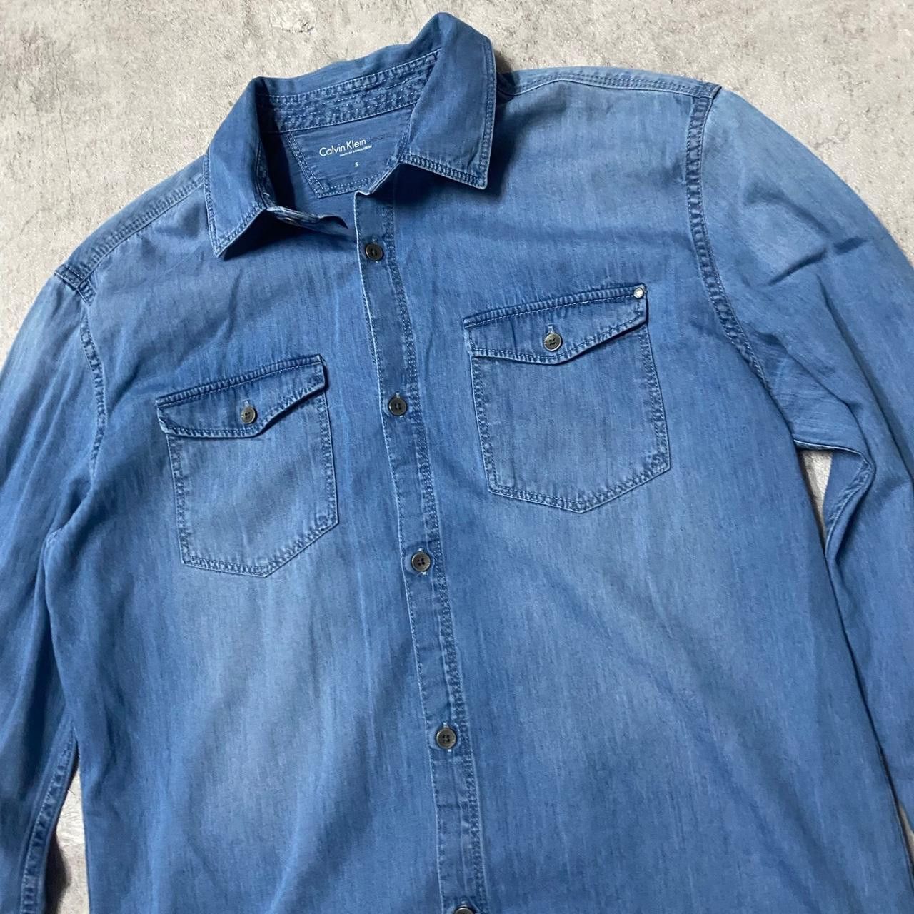 Calvin Klein Calvin Klein denim Shirt Size US M / EU 48-50 / 2 - 2 Thumbnail