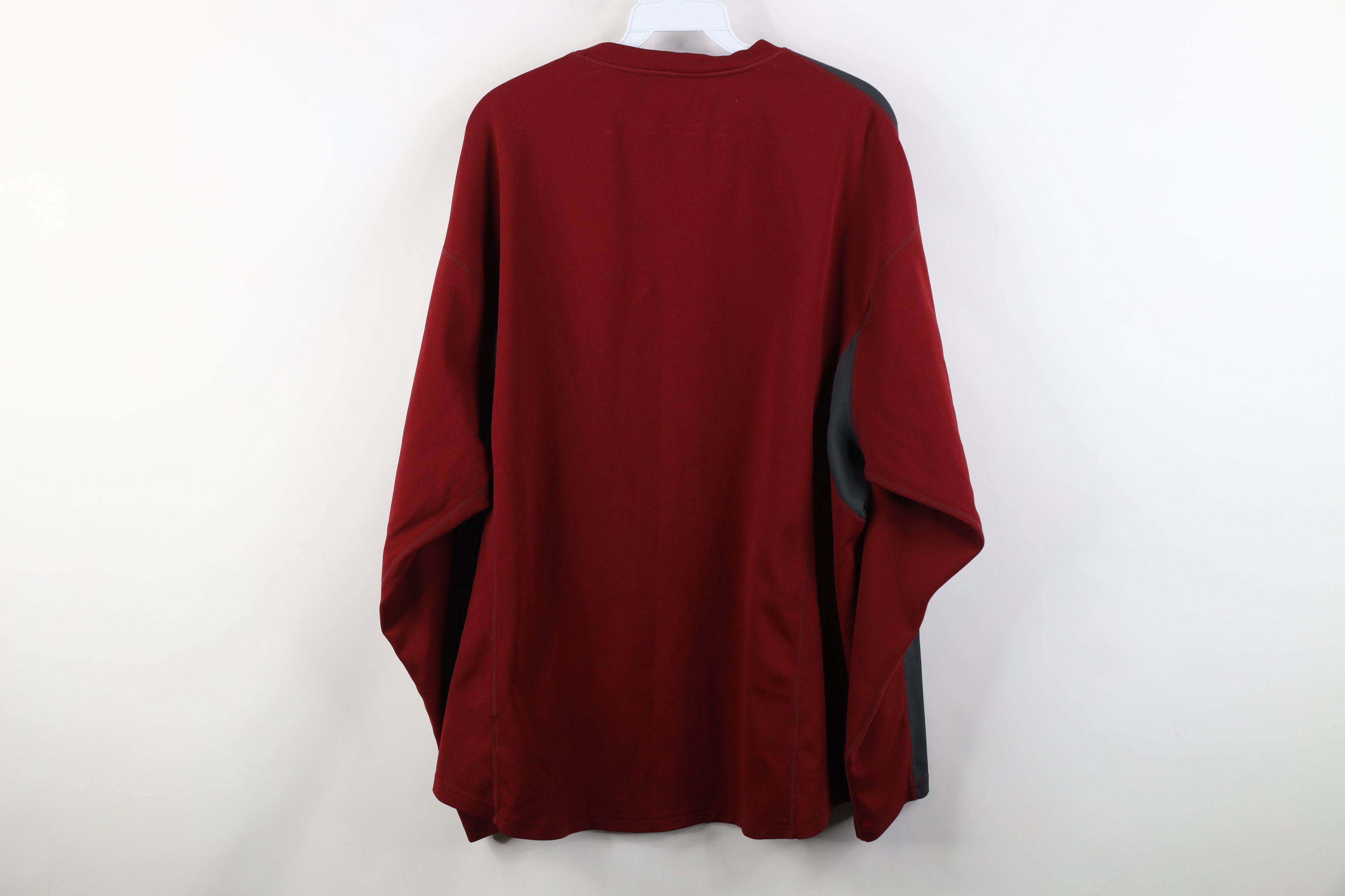 Nike Vintage Nike ACG Mini Swoosh Knit Long Sleeve T-Shirt Red Size US XXL / EU 58 / 5 - 13 Thumbnail
