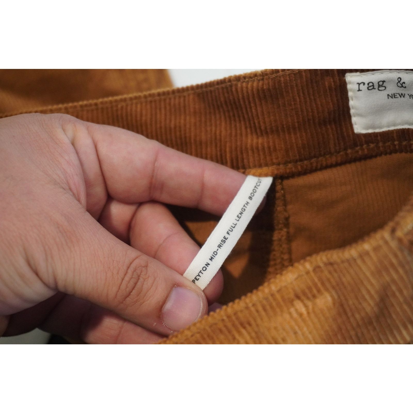 Rag & Bone rag & bone “The Peyton” Mid-Rise Bootcut Corduroy Pants Size 24" / US 00 / IT 34 - 12 Thumbnail