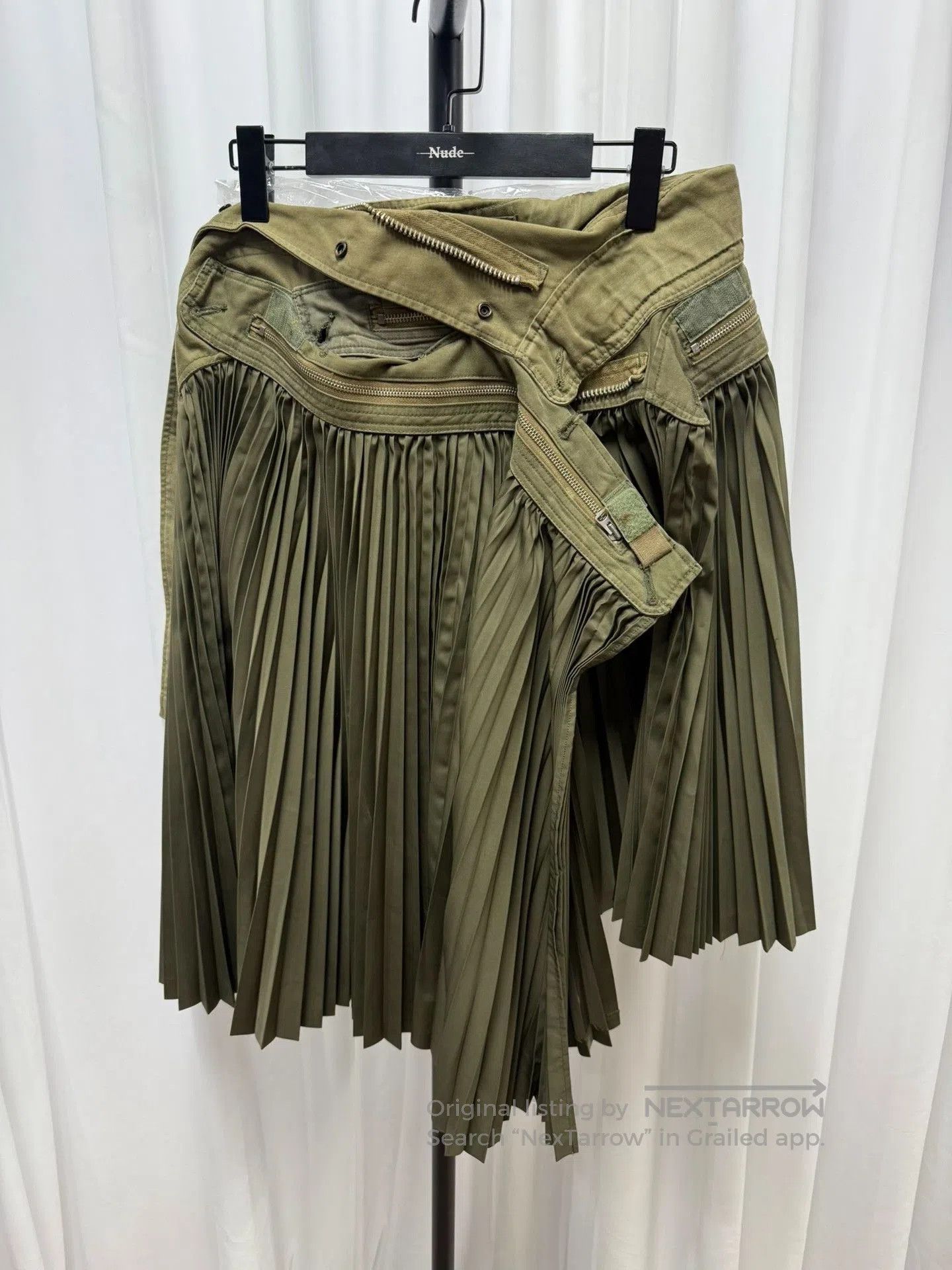 Junya Watanabe Junya Watanabe 2006AW Deconstructed Military Skirt. Size 22" - 1 Thumbnail