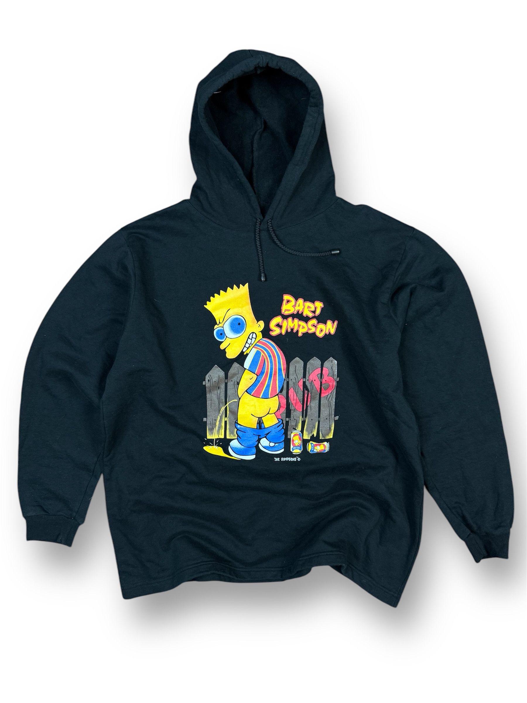The Simpsons × Vintage Vintage Bart Simpson Hoodie Black Size US XL / EU 56 / 4 - 1 Thumbnail