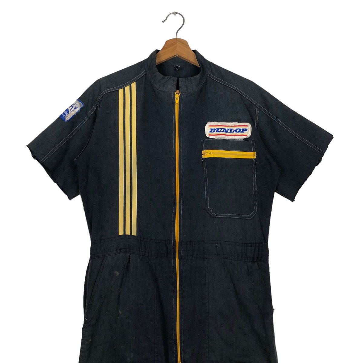 Other 🔥90’s Vintage Overall Racing Sports Dunlop Workers Size US 32 / EU 48 - 4 Thumbnail