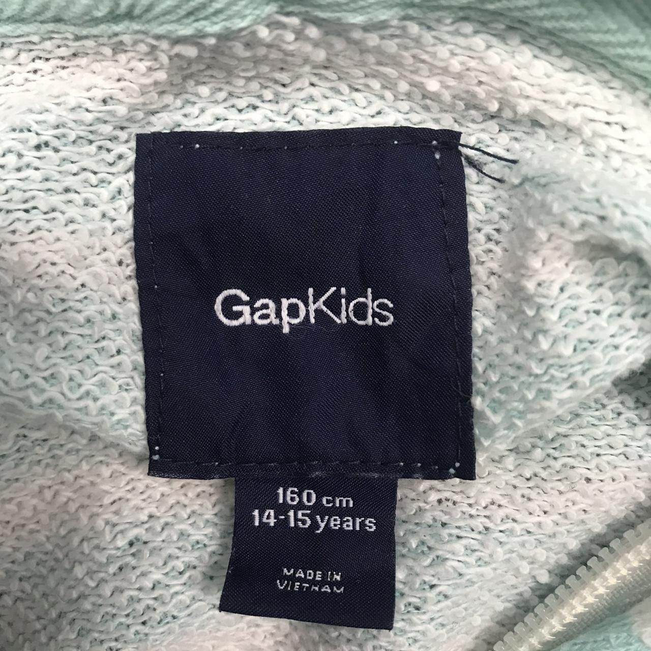 Gap Vtg GAP KIDS Zip Up Striped Hoodie Sweater Streetwear Size US XXS / EU 40 - 4 Thumbnail