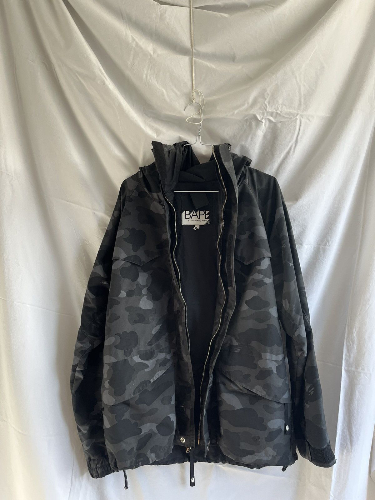 Bape Black camo snowboard jacket Size US M / EU 48-50 / 2 - 3 Thumbnail