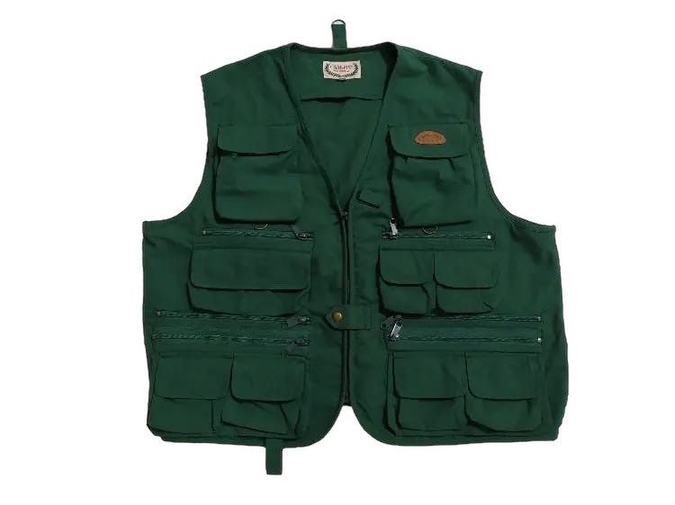 Vintage Tactical Parachute Multi Pocket Vest CAMFIS Japanese Brand Size US XL / EU 56 / 4 - 5 Thumbnail
