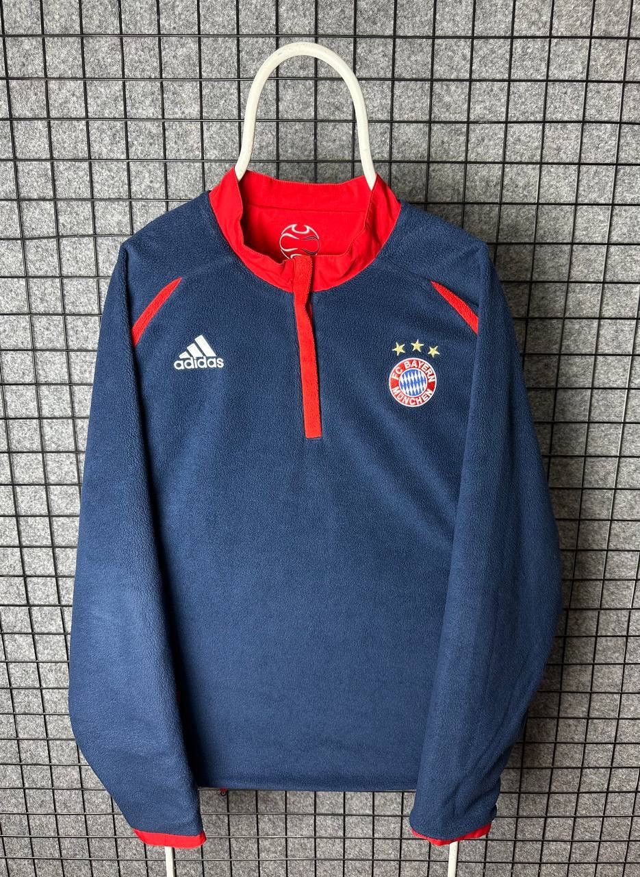 Adidas Adidas FC Bayern Munich fleece nylon reversible jacket Size US L / EU 52-54 / 3 - 1 Thumbnail