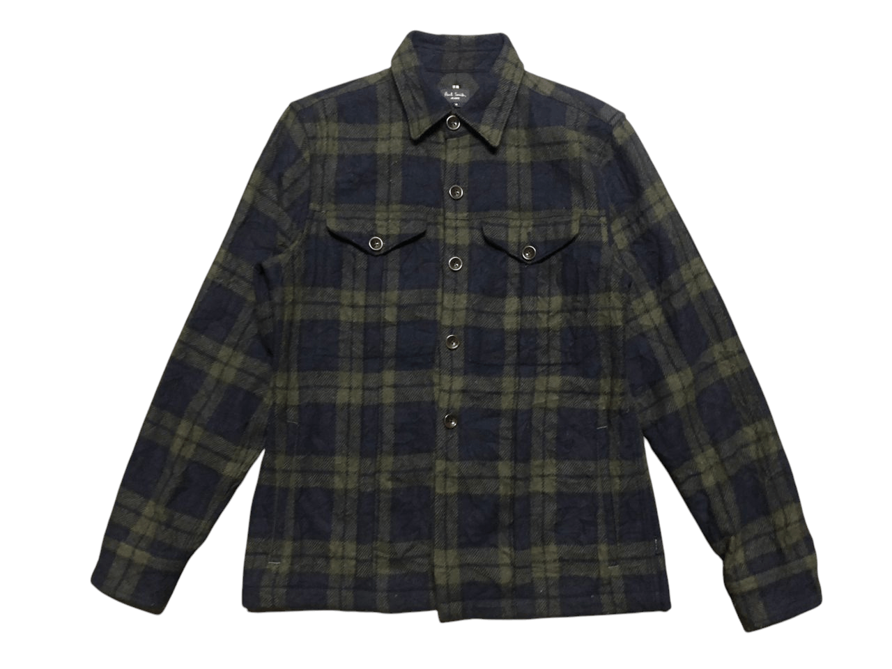 Paul Smith Vintage Paul Smith Plaid Wool Shirt Button Down Jacket Size US M / EU 48-50 / 2 - 1 Thumbnail