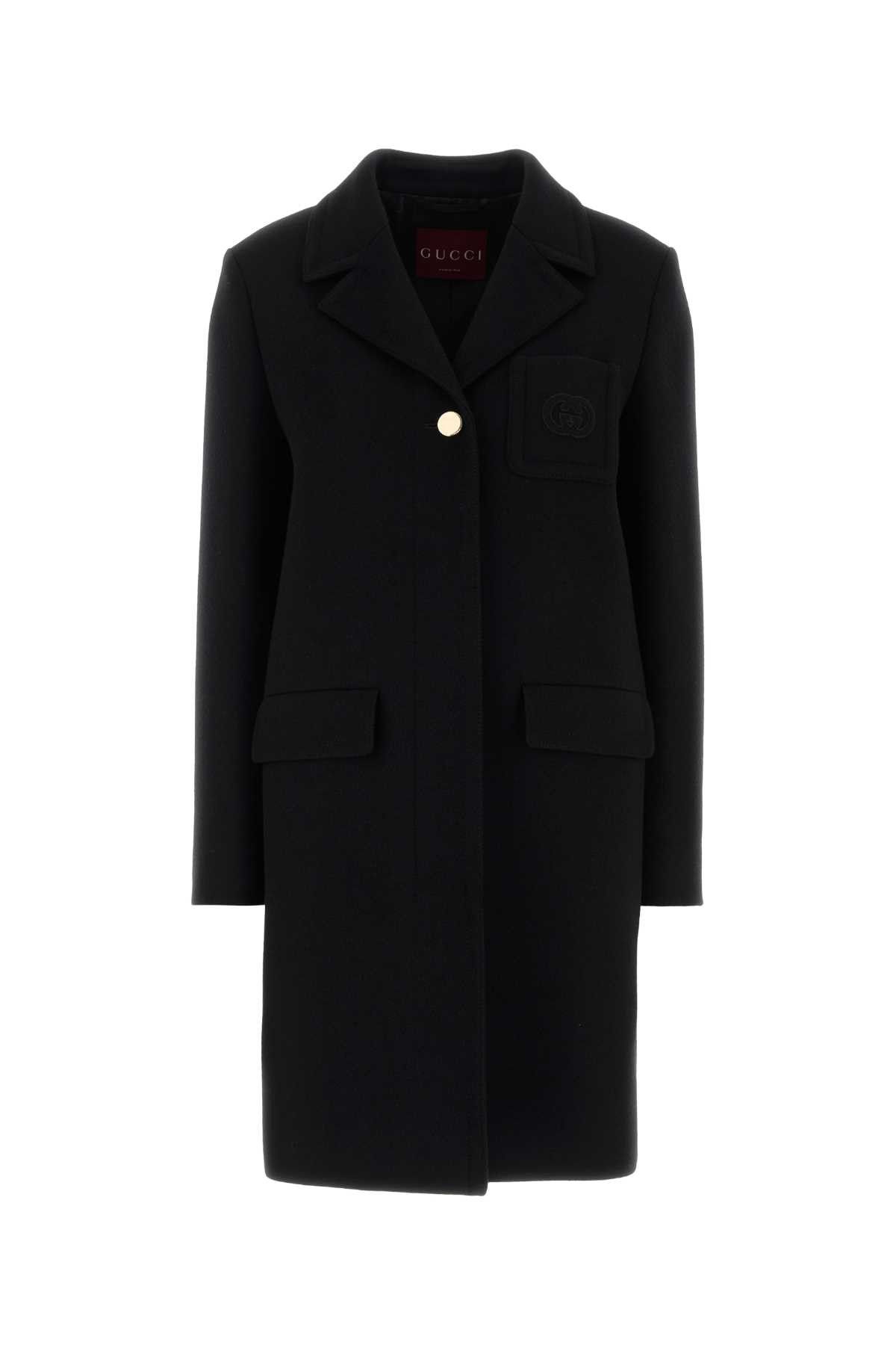 Black Wool Coat