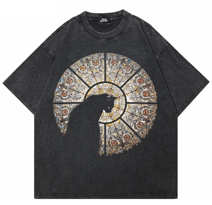 Japanese Brand × Vintage "Cat Astro -L " Oversized T-shirt Size US L / EU 52-54 / 3 - 1 Thumbnail