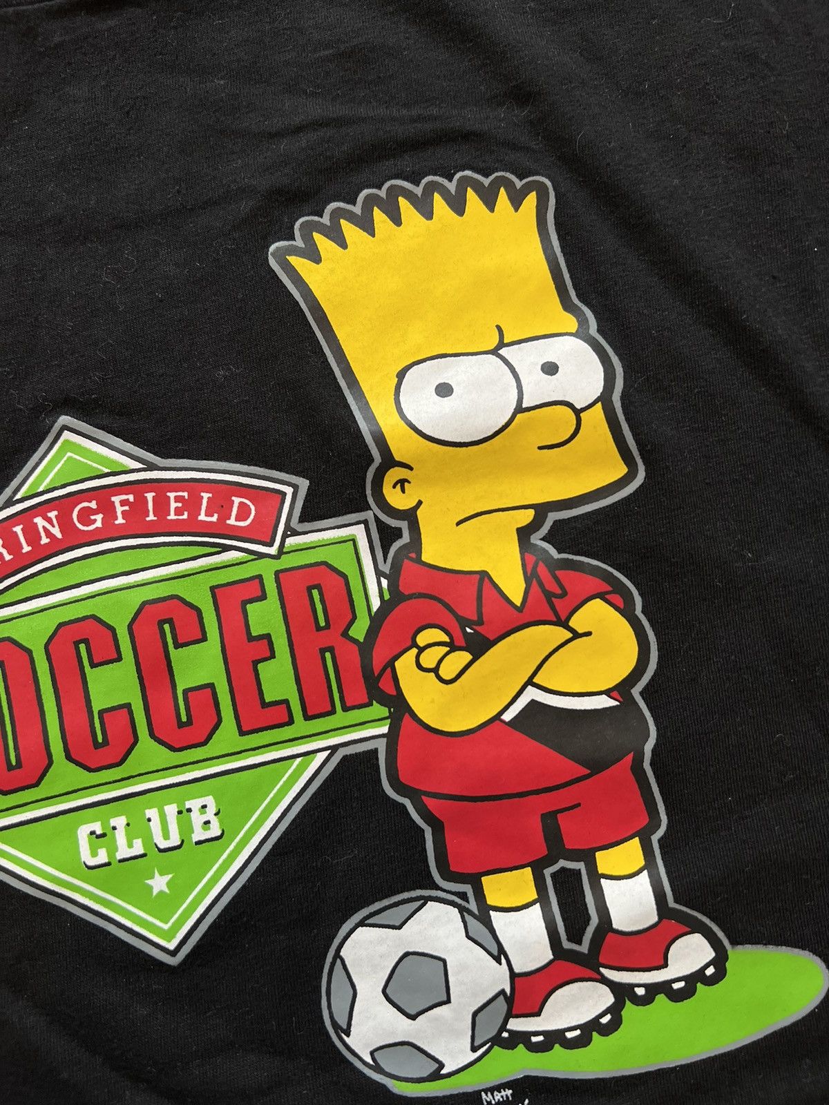 The Simpsons × Vintage Tshirt The Simpsons 2003 Vintage Football Size US XL / EU 56 / 4 - 4 Thumbnail