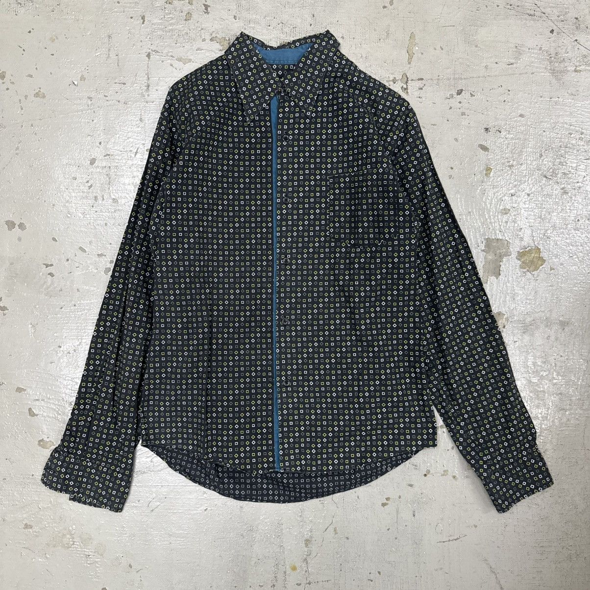 Tornado Mart Tornado Mart Geometric Button up shirt Size US L / EU 52-54 / 3 - 1 Thumbnail