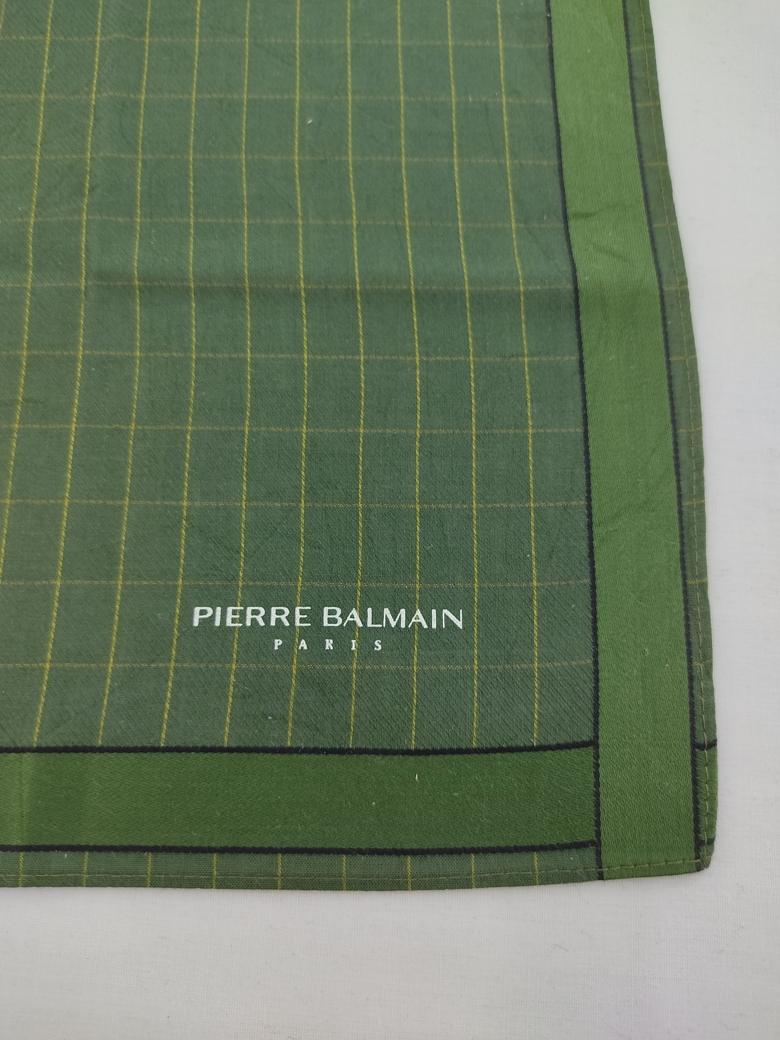 Pierre Balmain × Vintage Vintage Pierre Balmain Handkerchief / Neckwear / Bandana Size ONE SIZE - 4 Thumbnail