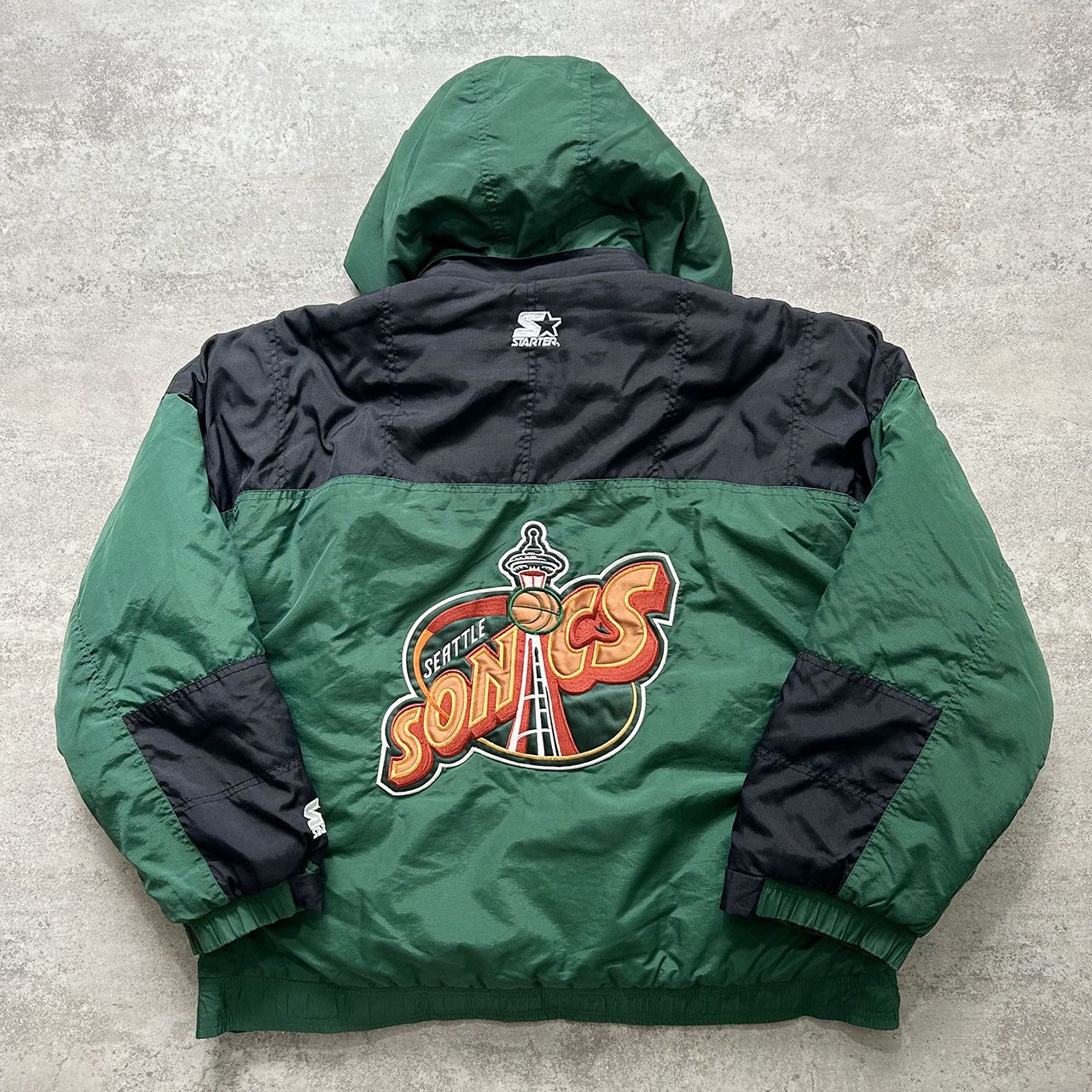 Apex vintage Seattle SuperSonics pullover offers jacket size large