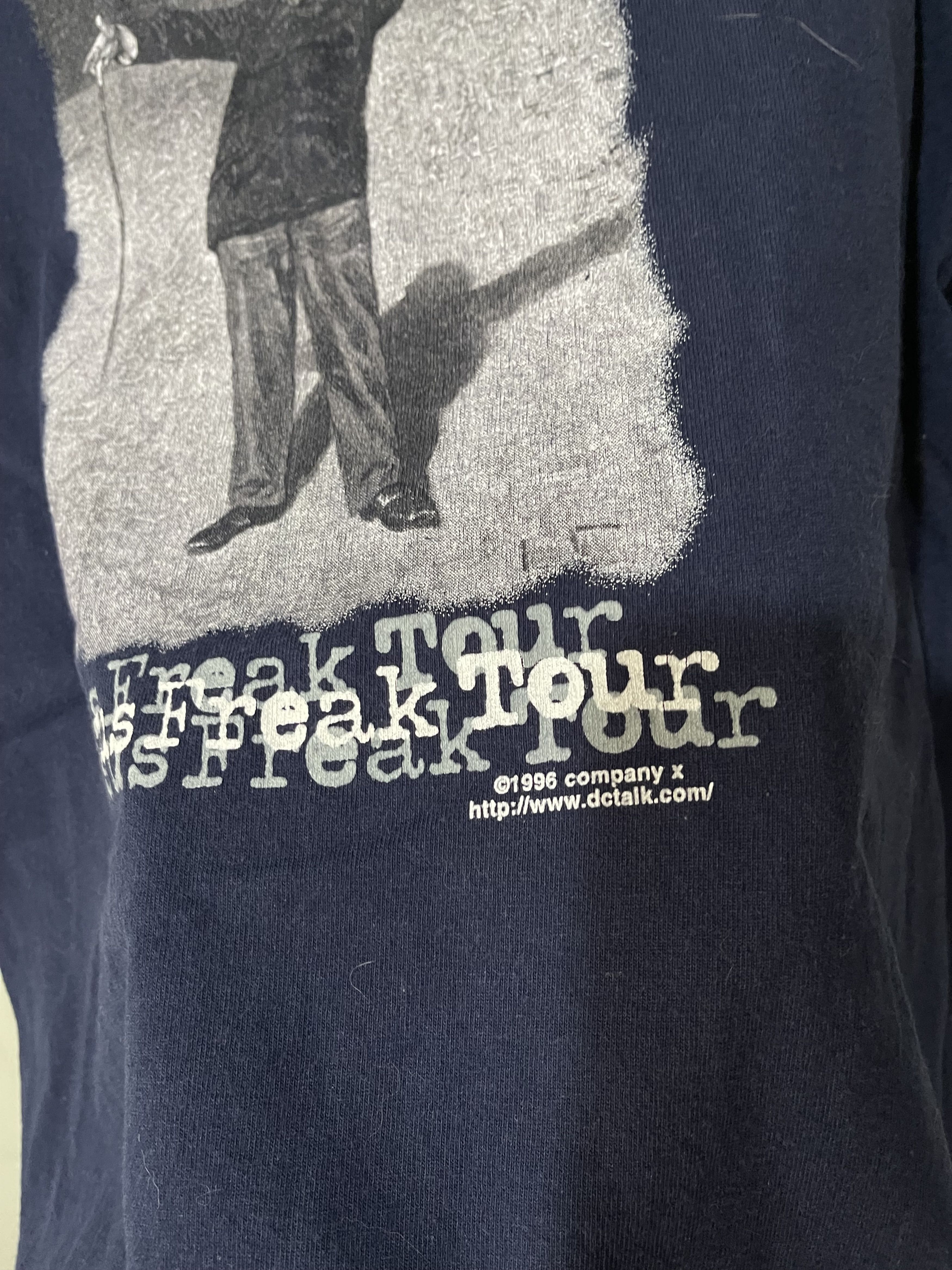 Band Tees × Vintage Vintage 90s DC Talk Ringer Tee Size US L / EU 52-54 / 3 - 3 Thumbnail