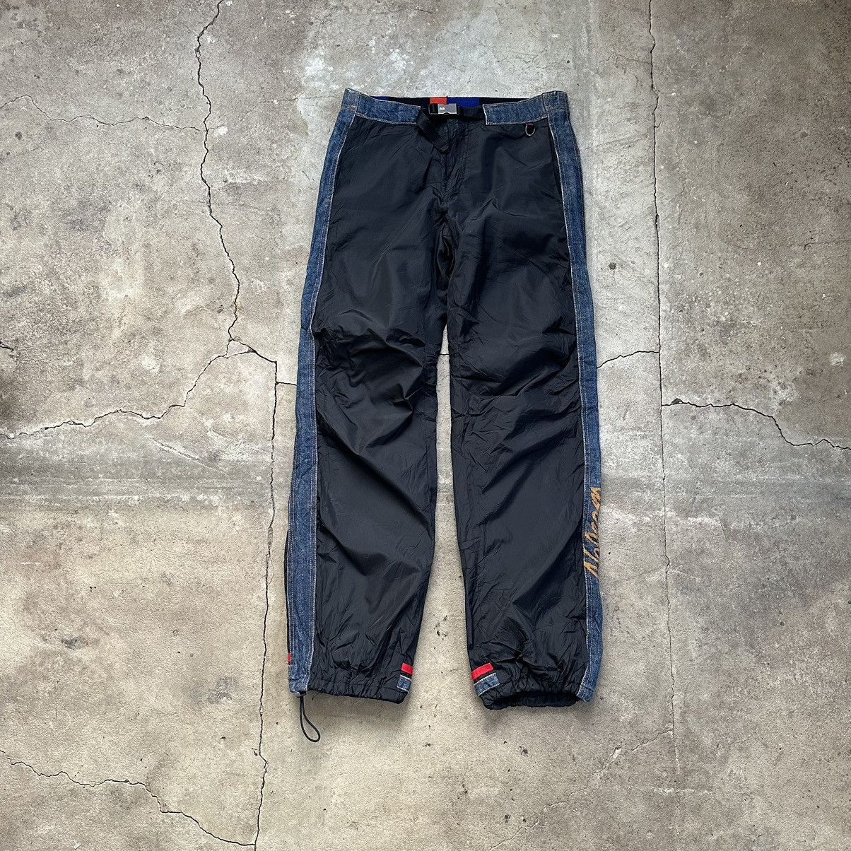 Marithe + Francois Girbaud Flare jeans and nylon A6 Japanese parachute pants Size 27" / US 4 / IT 40 - 2 Thumbnail