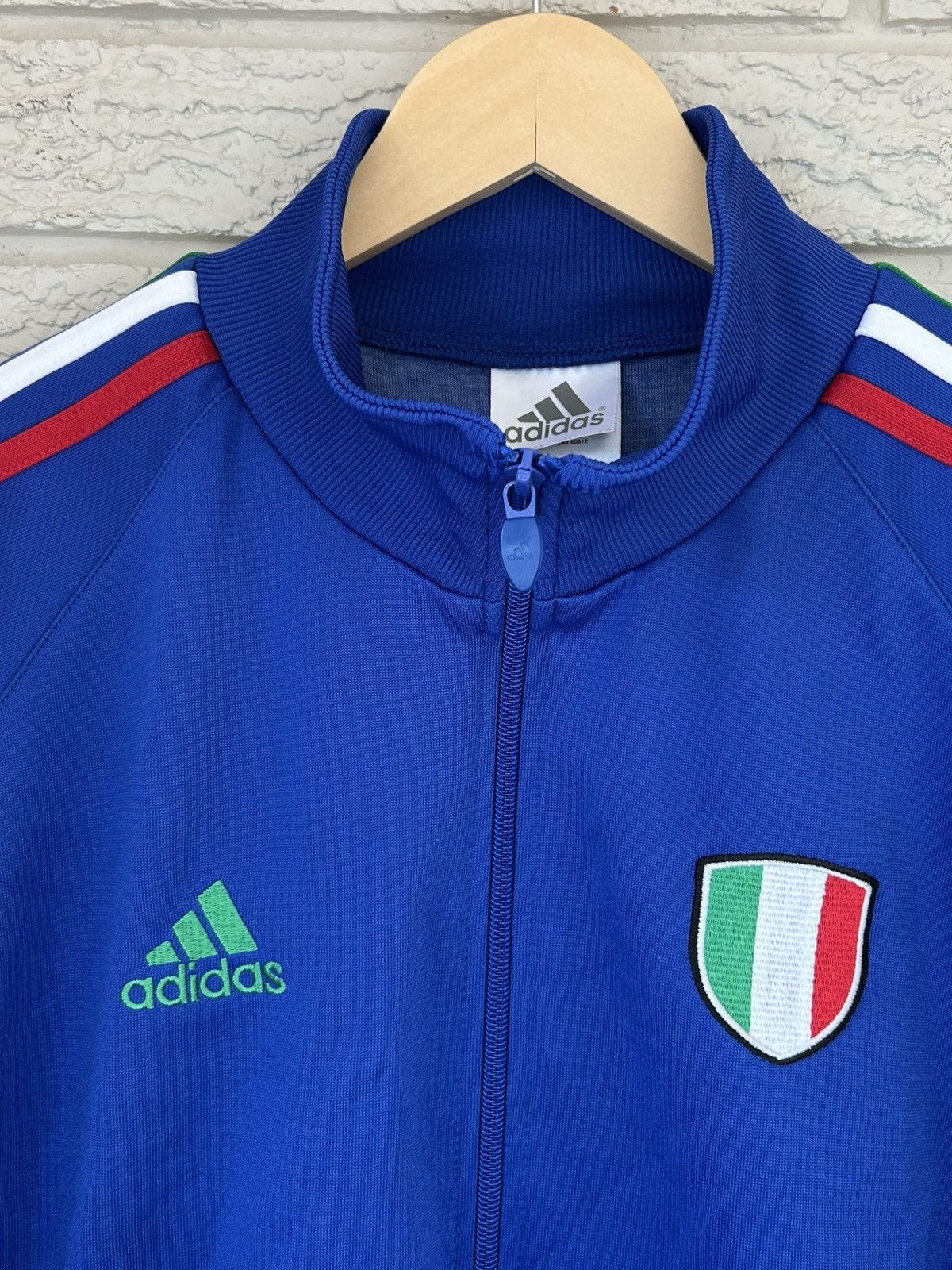 Adidas Vintage Adidas Italy 2006 Zip Up Track Jacket Size US M / EU 48-50 / 2 - 4 Thumbnail