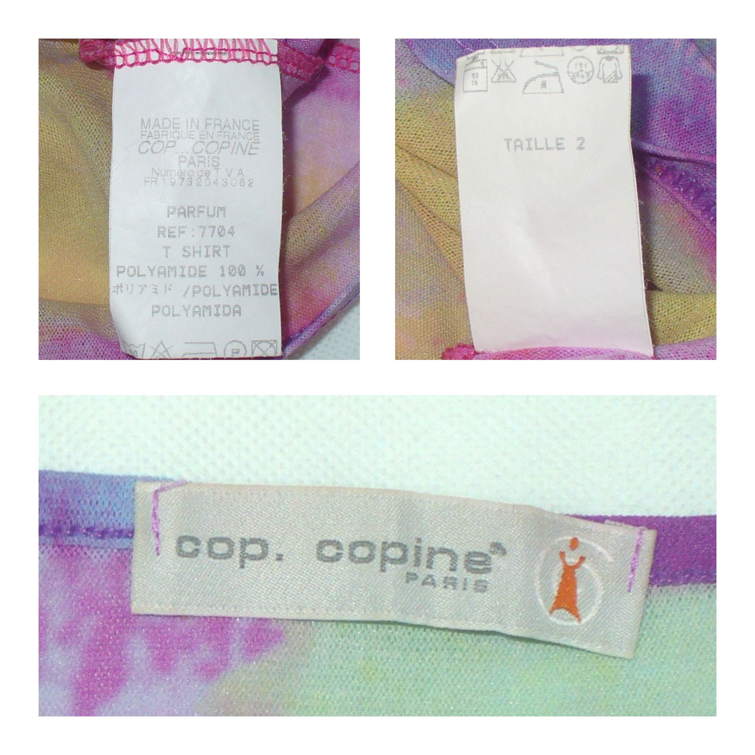 Cop Copine Cop Copine 2000s purple sheer mesh top Size S / US 4 / IT 40 - 8 Thumbnail