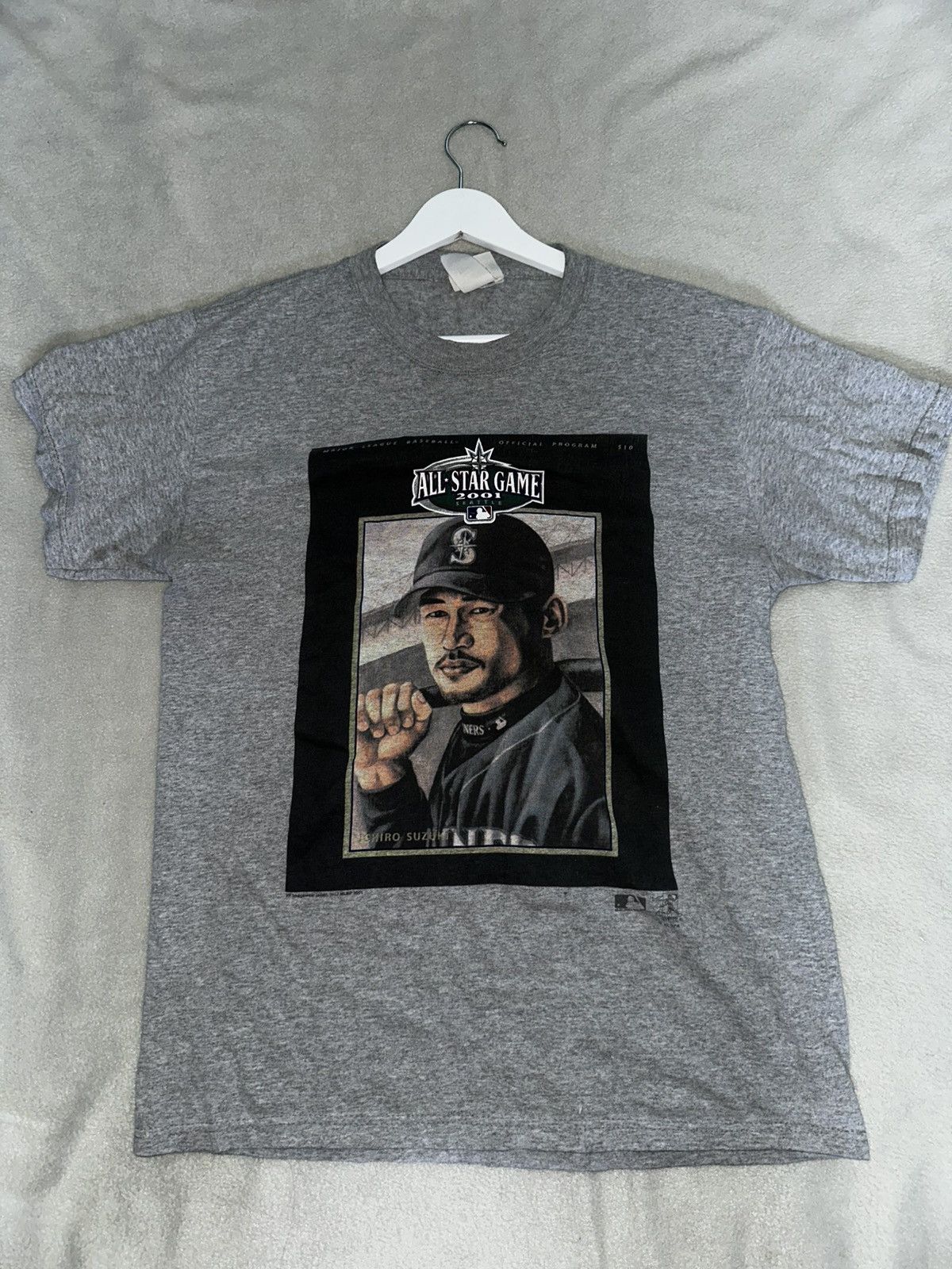 Japanese Brand × MLB × Vintage Vintage 2001 ichiro Seattle mariners all-star game t-shirt Size US M / EU 48-50 / 2 - 1 Thumbnail