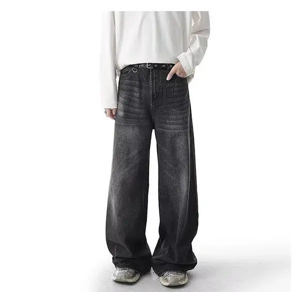Japanese Brand Itou Men's straight washed loose street fashion jeans Size US 32 / EU 48 - 1 Thumbnail