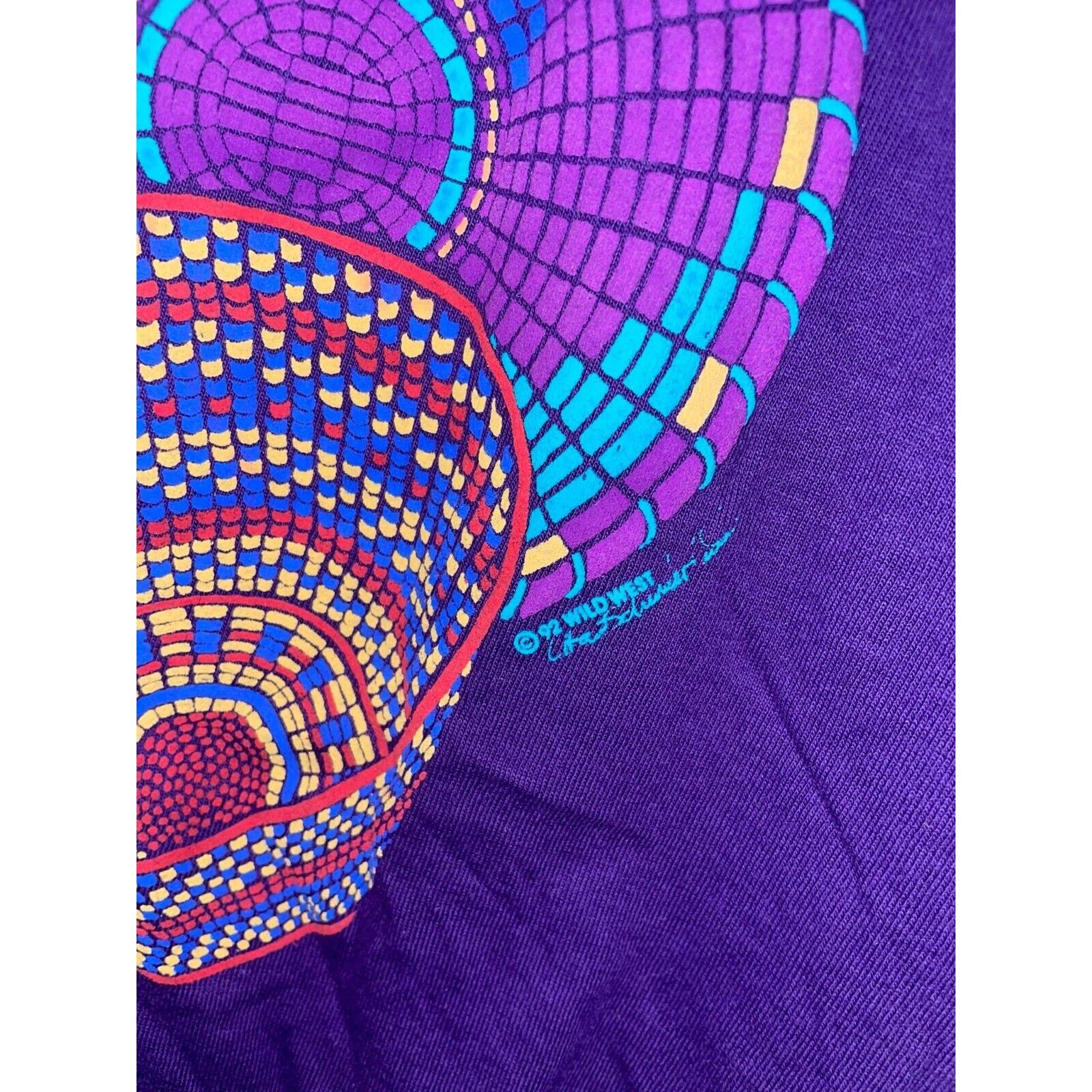Jerzees Vintage Arizona Native Shirt Tee 90s Southwest Basket M Size US M / EU 48-50 / 2 - 7 Thumbnail