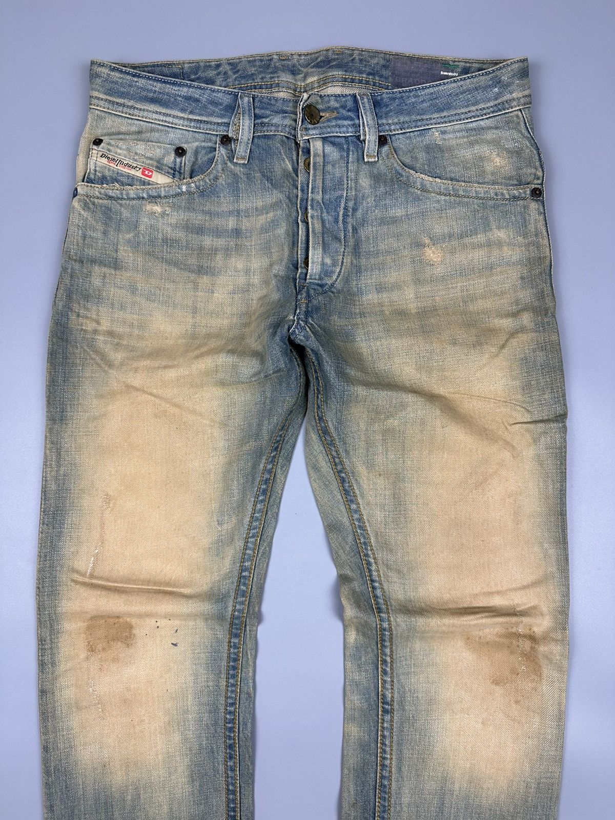 Diesel Distressed Diesel Rust Look Denim Size US 32 / EU 48 - 5 Thumbnail