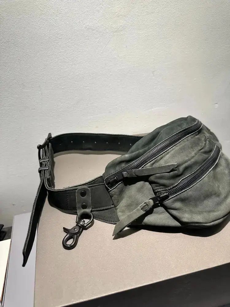 Number (N)ine Number (N)ine Number nine 07AW suede utility bag-2506 Size ONE SIZE - 3 Thumbnail