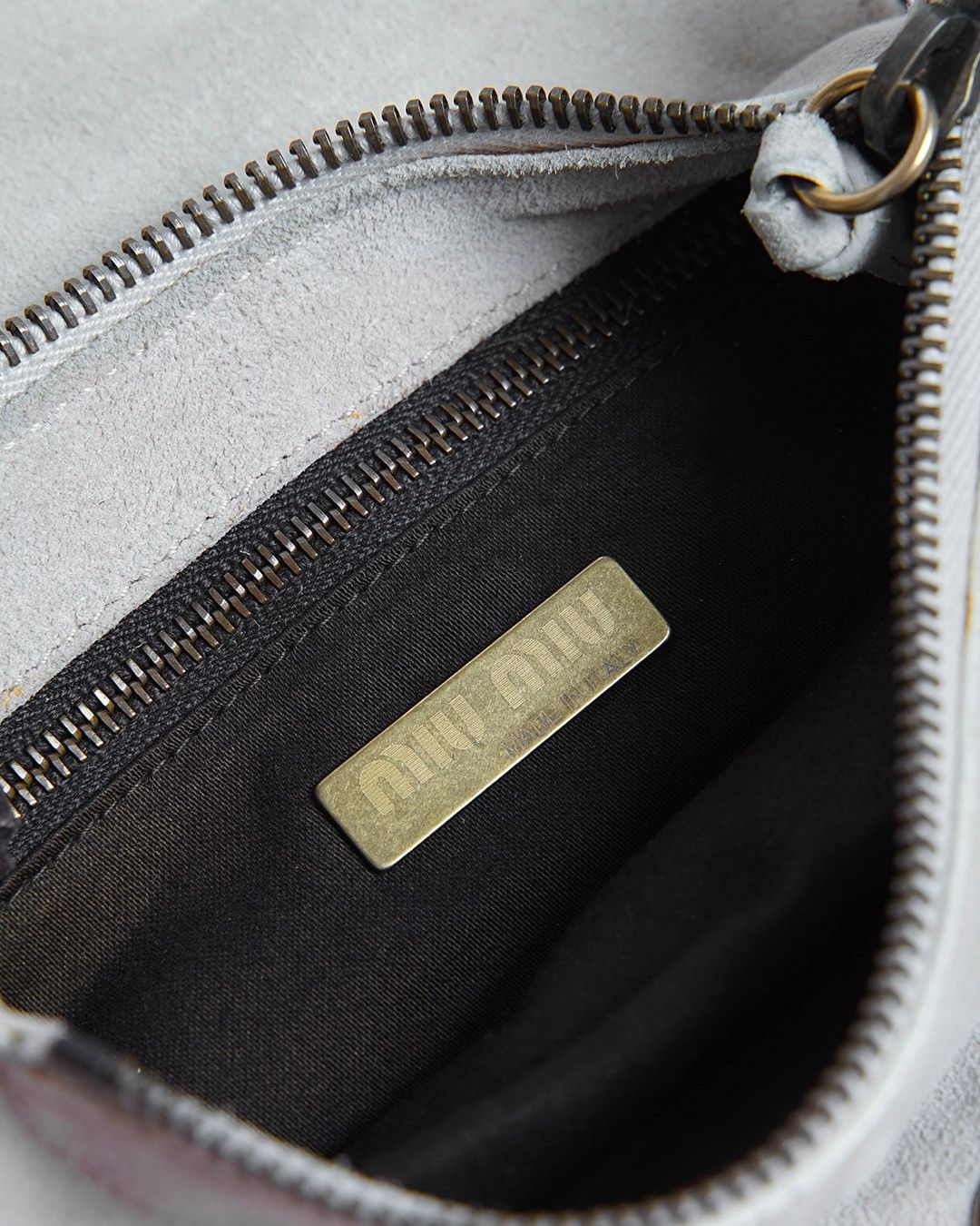 Miu Miu Miu Miu Mini Suede Crossbody Bag Size ONE SIZE - 6 Thumbnail