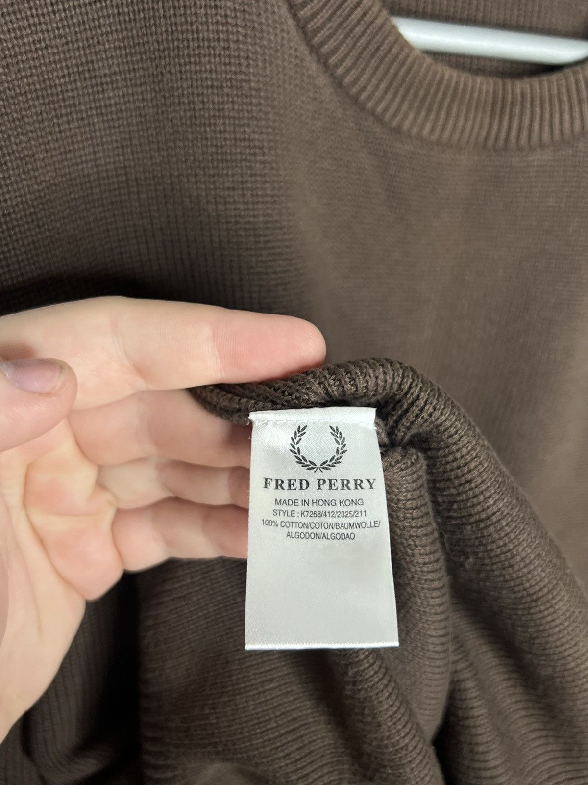 Other Fred Perry Sweater Jumper Pullover Knitted long Sleeve Size US XXL / EU 58 / 5 - 11 Thumbnail