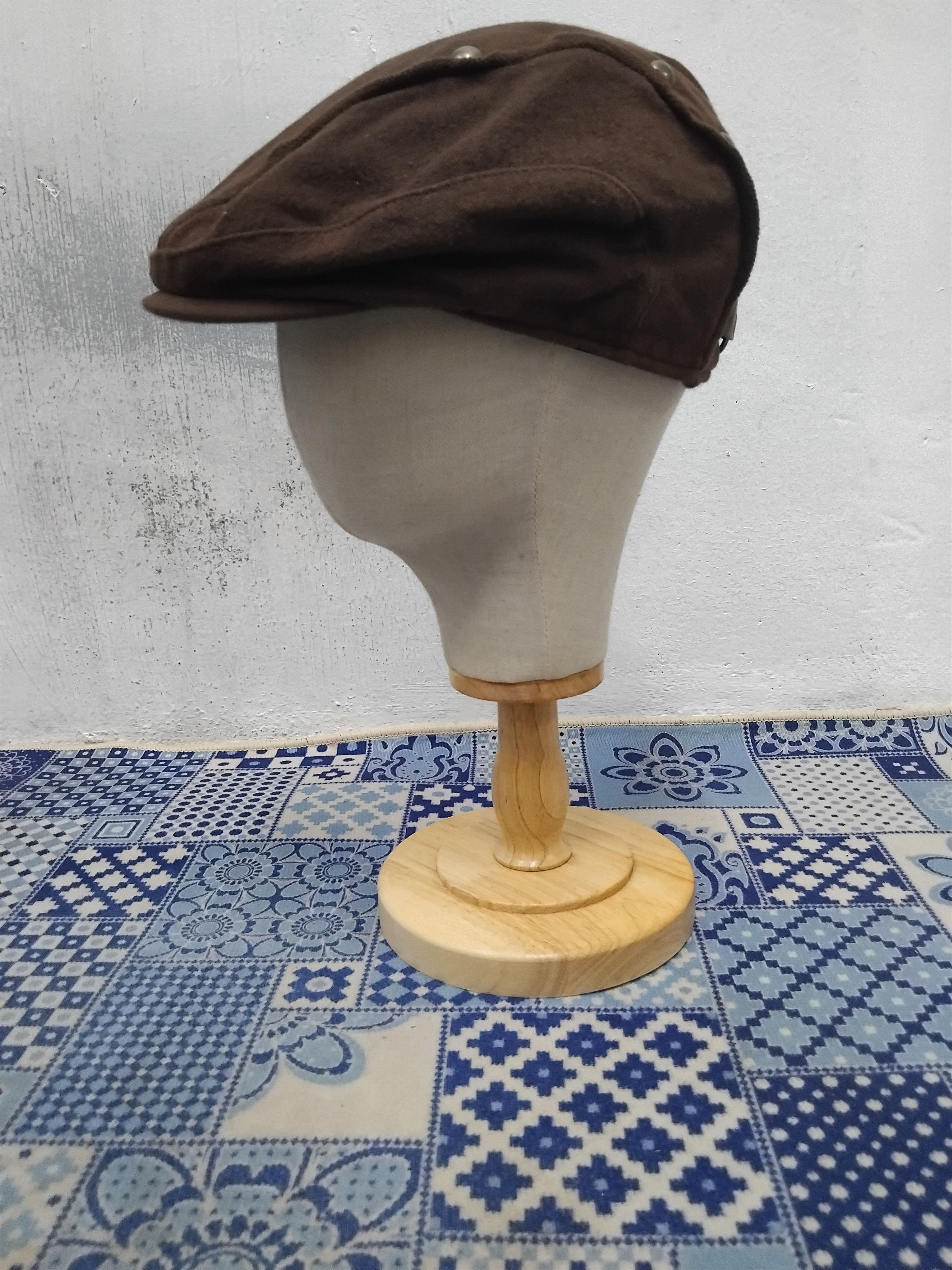 PPFM 💥Inspired Japanese brown studded baretta cap Size ONE SIZE - 6 Thumbnail