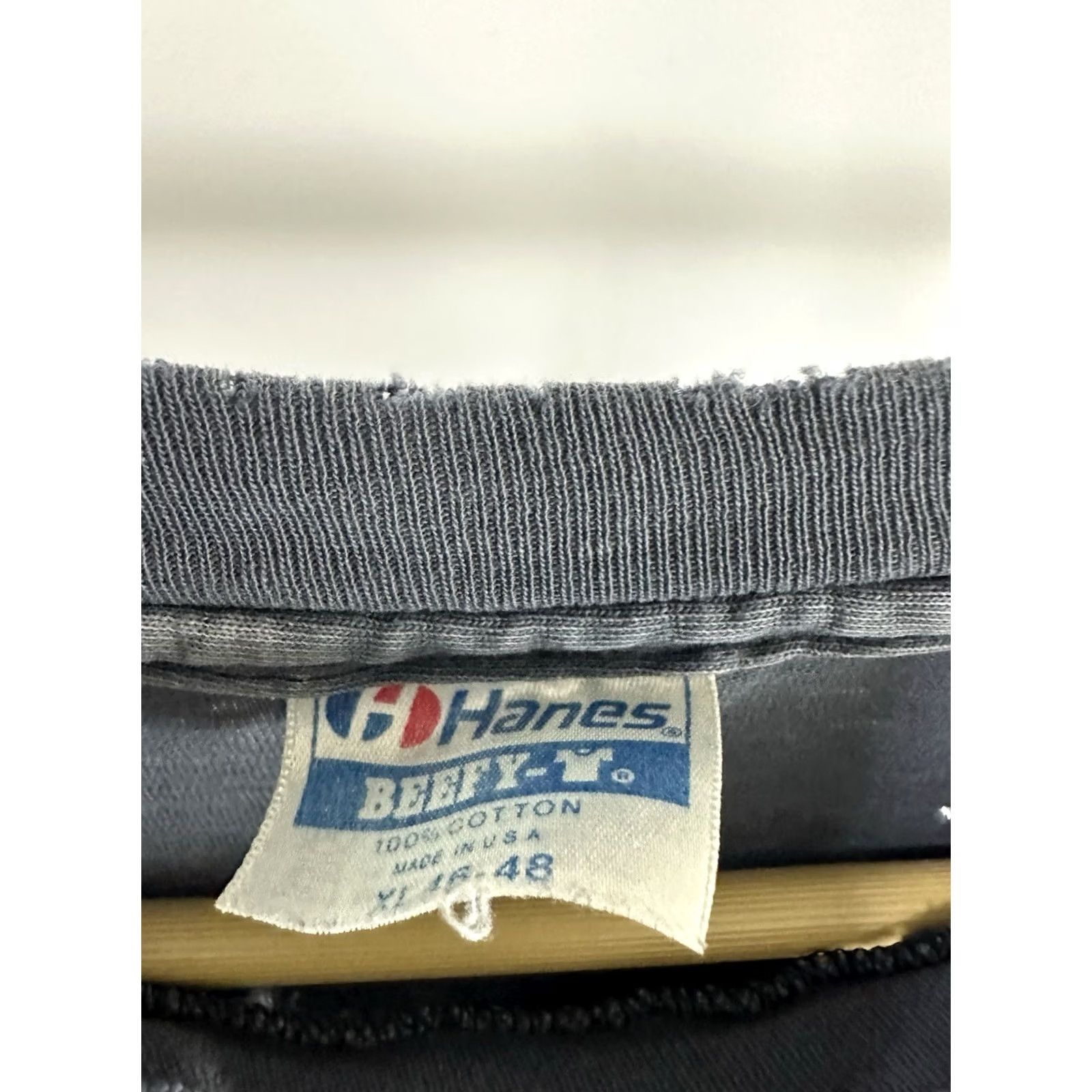 Hanes VTG 80s Horoscope Zodiac Gradient Sun Faded Worn Thrashed Hanes Beefy T-Shirt XL SHIRT Mens Blue Size US XL / EU 56 / 4 - 3 Thumbnail