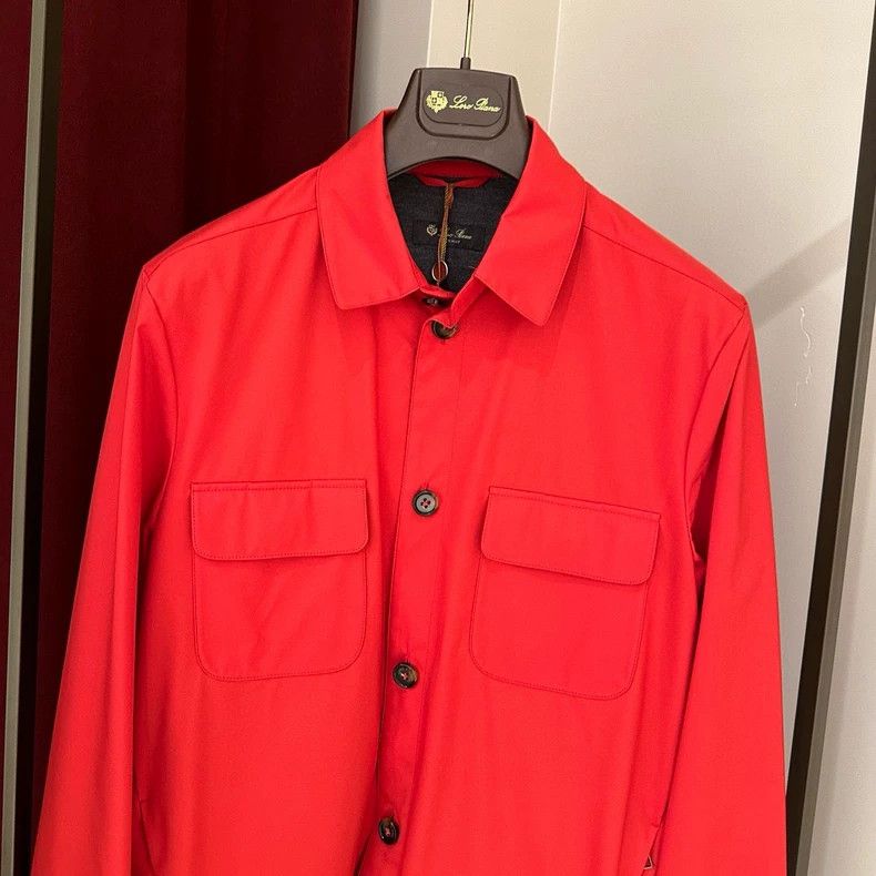 Loro Piana LORO PIANA Men's windproof collar jacket Size US S / EU 44-46 / 1 - 2 Thumbnail