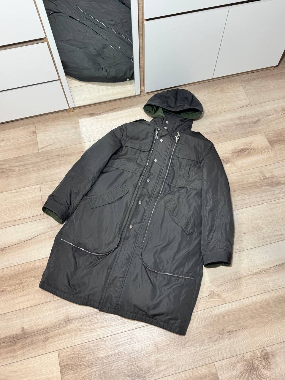 Neil Barrett Neil Barrett Nylon Military Mods Coat Jacket Size M Lined Size US M / EU 48-50 / 2 - 1 Thumbnail