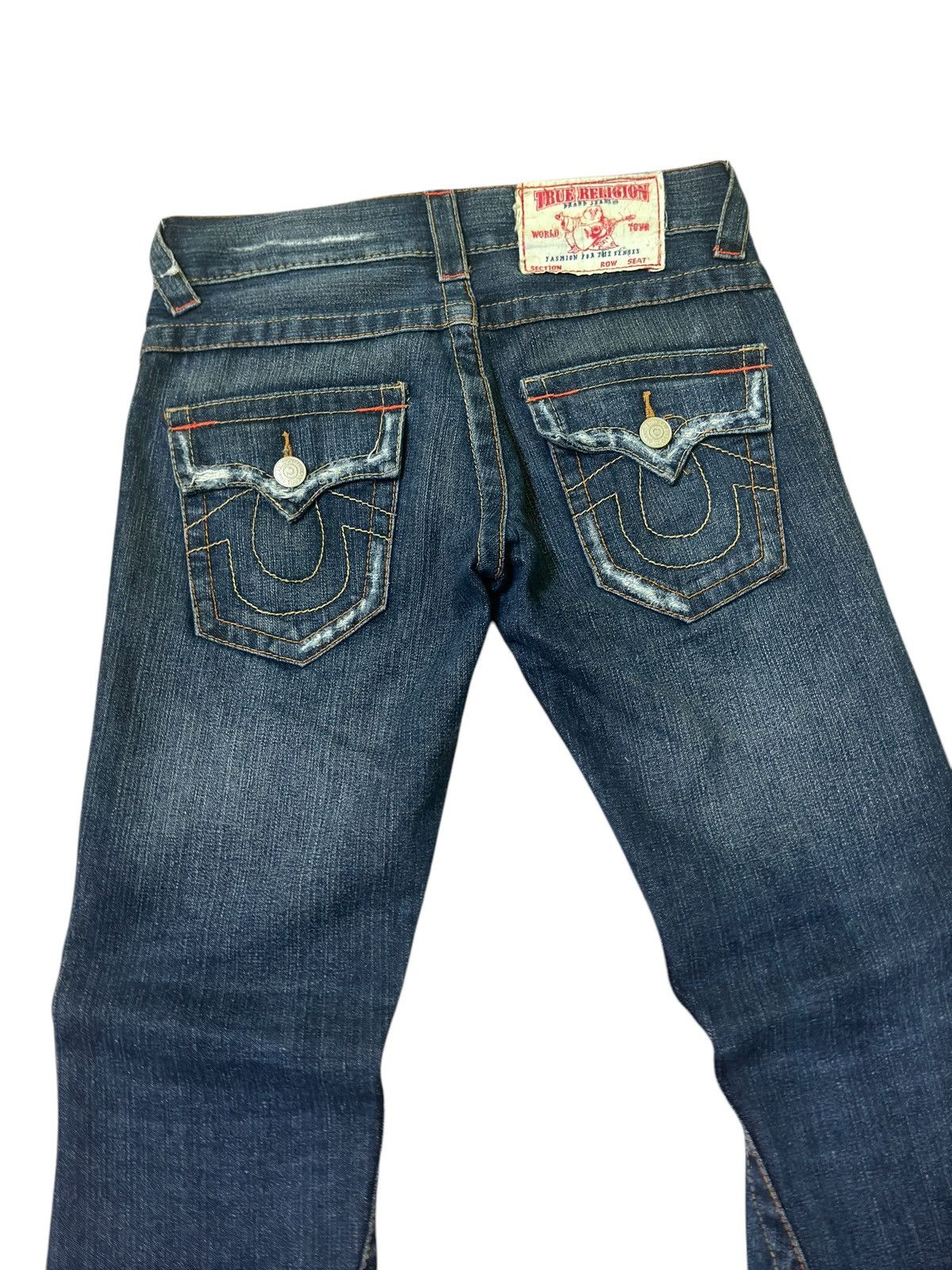 Hysteric Glamour × If Six Was Nine × Le Grande Bleu (L.G.B.) TWIST LEG FLARE FADED DISTRESSED JEANS Size US 30 / EU 46 - 10 Thumbnail