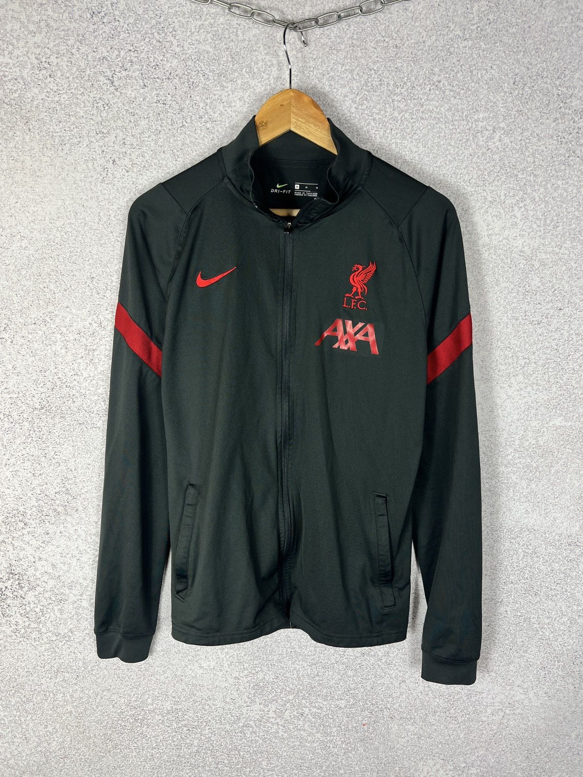 Nike Nike Liverpool 2020 2021 Full Zip Top Jacket Soccer Kit Size US M / EU 48-50 / 2 - 1 Thumbnail