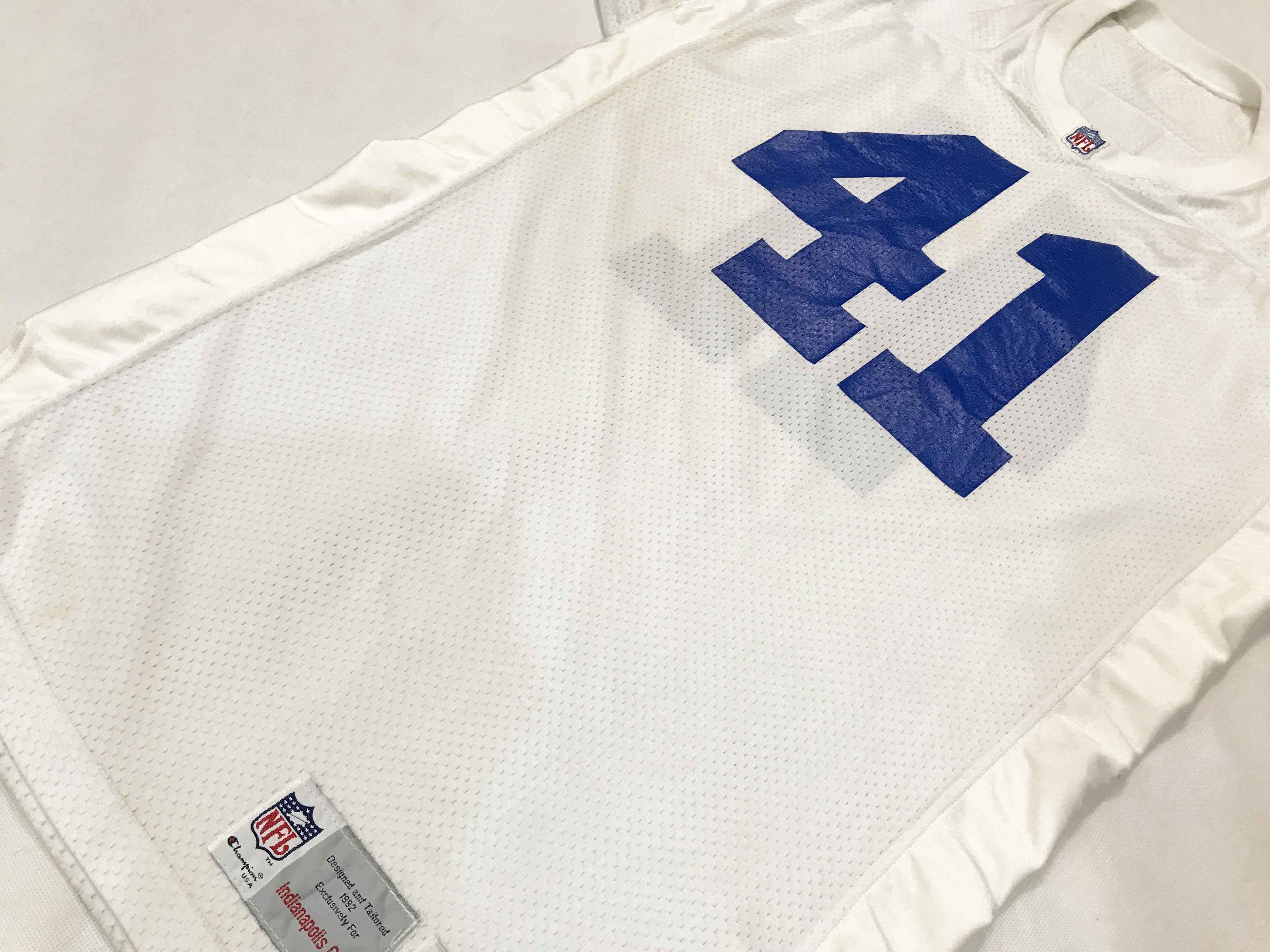 Champion Vintage Champion NFL Indianapolis Colts #41 Team Jersey Size US L / EU 52-54 / 3 - 9 Thumbnail