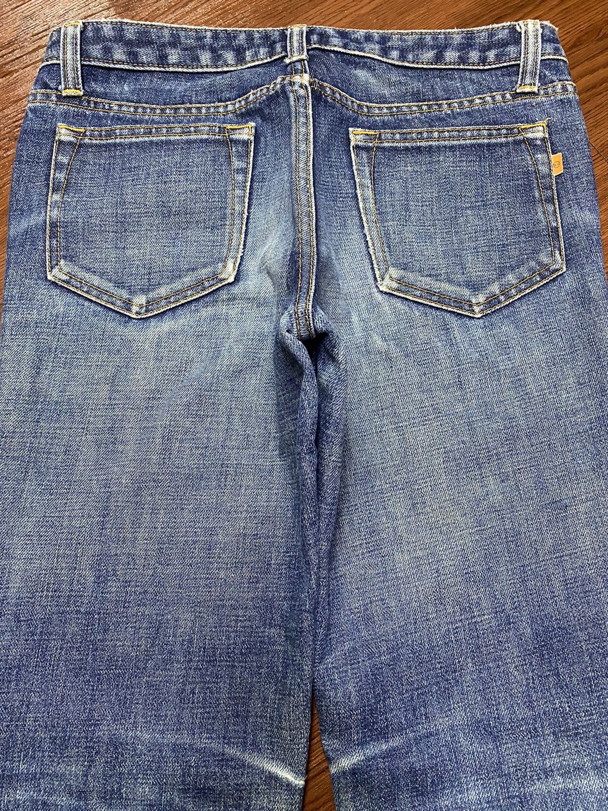 Japanese Brand Vintage Japanese Brands Sweet Camel Blue Wash Flare Jeans Size US 30 / EU 46 - 4 Thumbnail