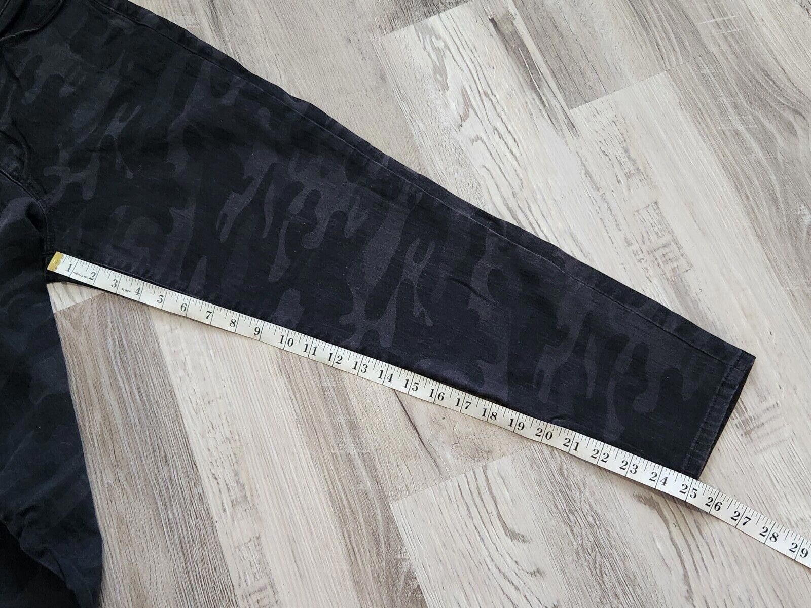Sanctuary Social standard sanctuary jeans 14 Ankle Skinny Black Camo Size 36" / US 14 / IT 50 - 7 Thumbnail