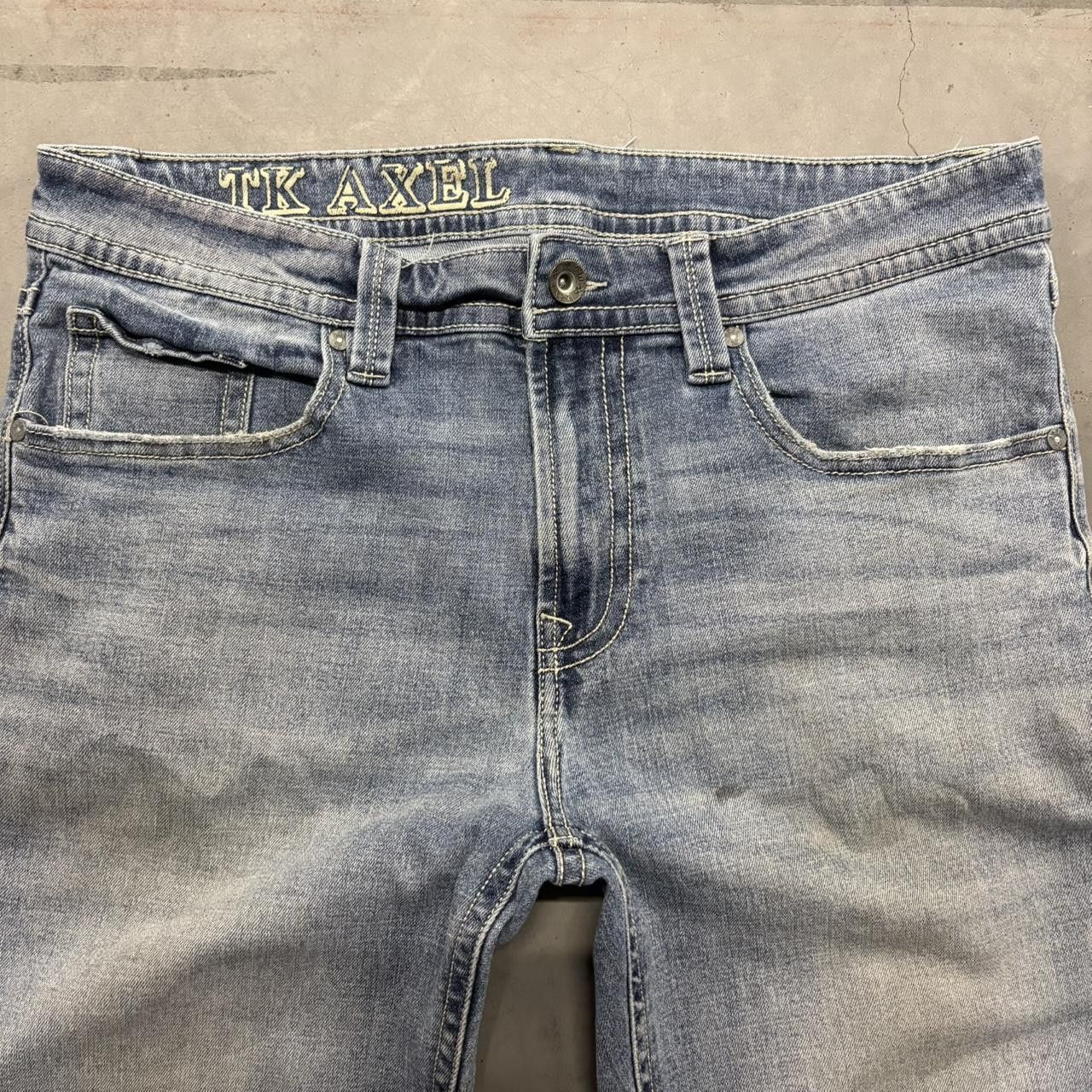 Vintage Crazy Vintage Y2K/2000s Streetwear Tk Axel Medium Blue Wash Denim Jeans! Size US 36 / EU 52 - 2 Thumbnail