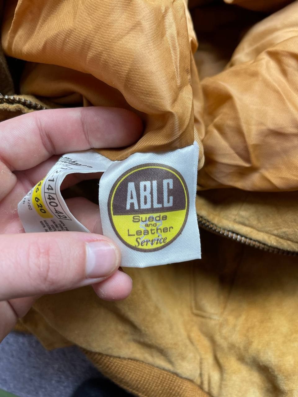 Other Vintage Pilot ABLC Leather/suede Bomber Jacket Made in Korea Size US M / EU 48-50 / 2 - 3 Thumbnail