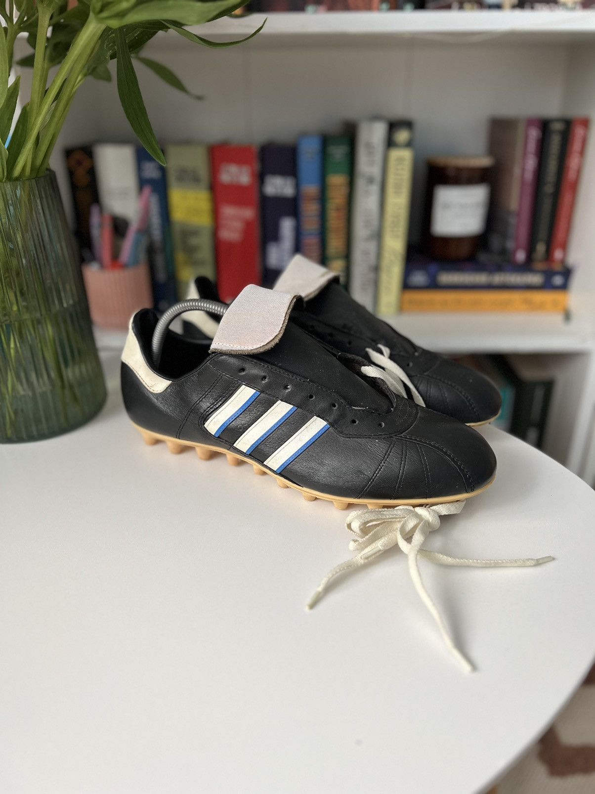 Adidas vintage corner 1989 boots leather rare retro football