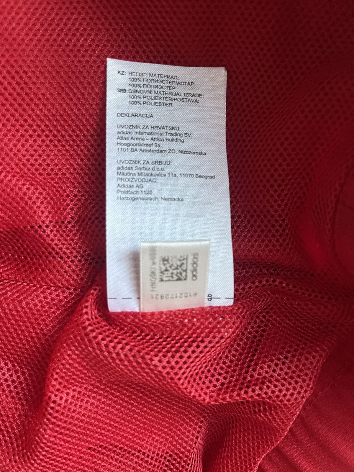 Adidas NWT adidas Core 18 CV3686 Men's Red Track Jacket XL Size US XL / EU 56 / 4 - 8 Thumbnail
